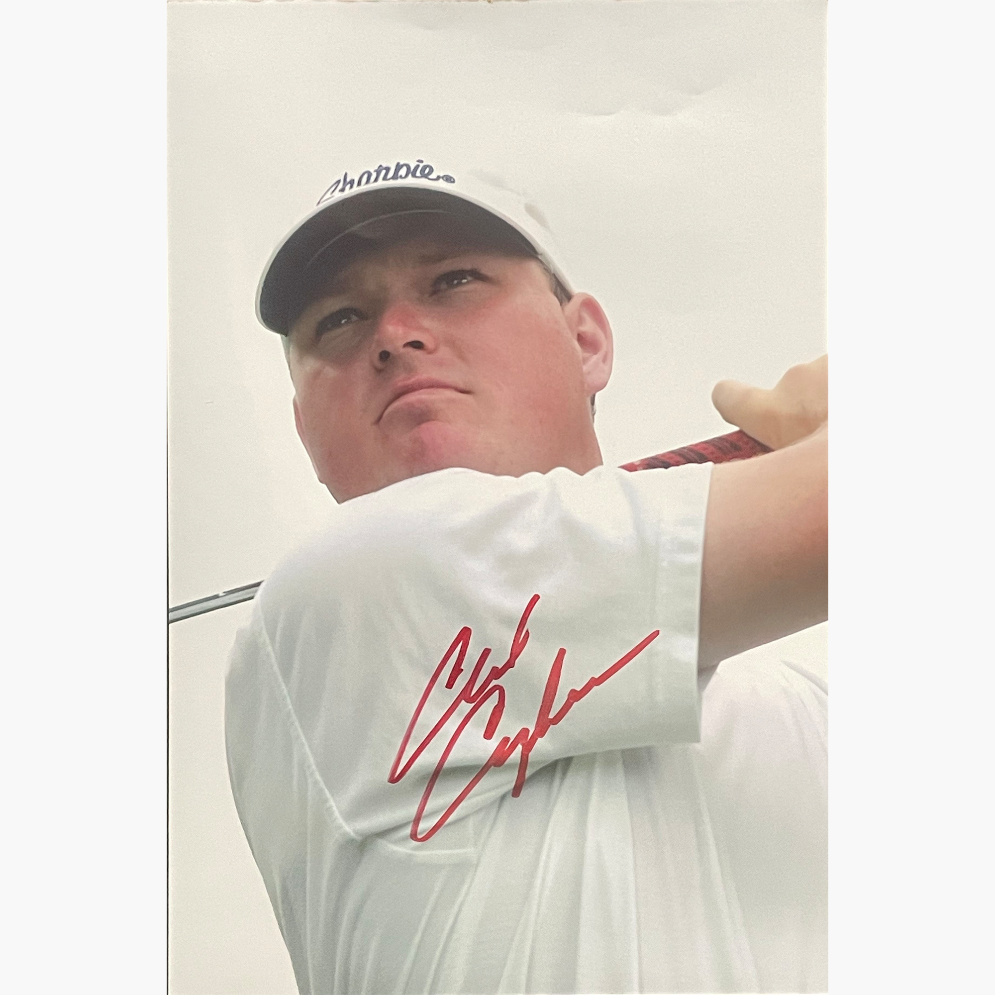 Chad Campbell - Signed 30cm x 20cm Colour Action Photo