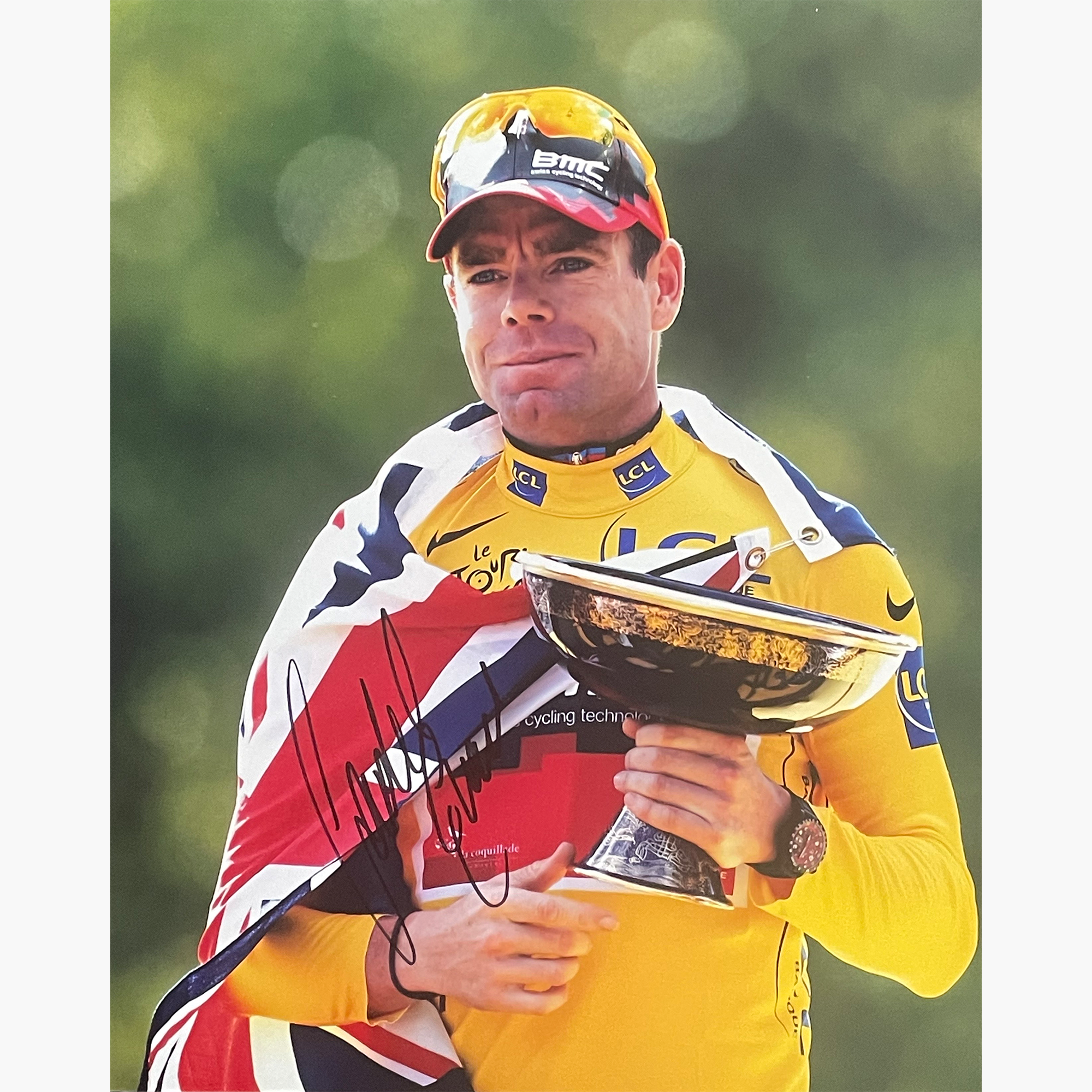 Cadel Evans – Signed 25.3cm x 20.3cm Colour Photo