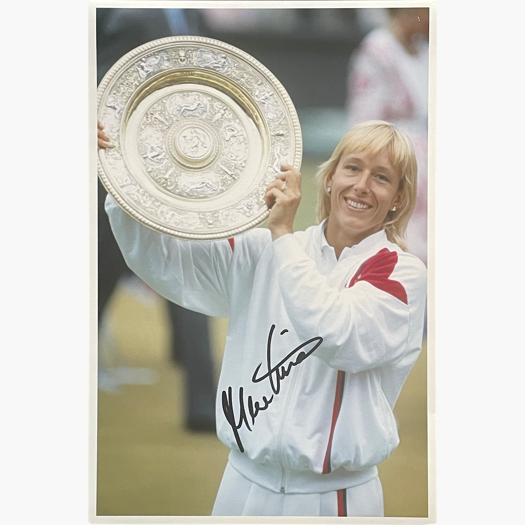 Martina Navratilova – Signed 30.5cm x 20.5cm Colour Photo