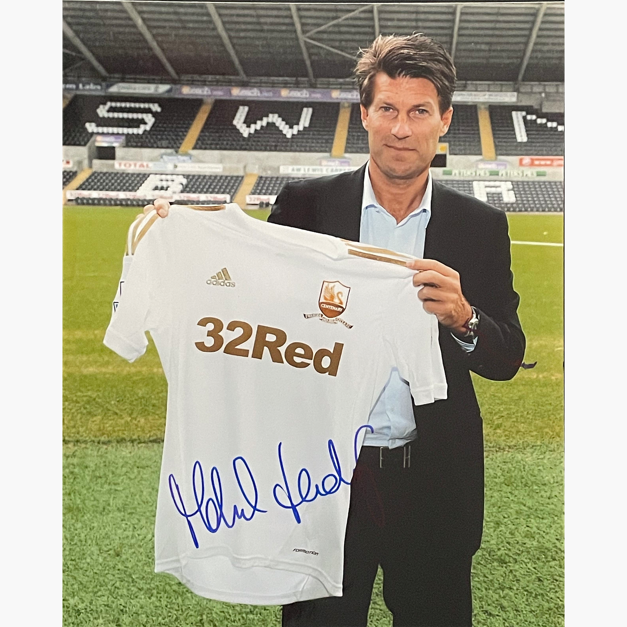 Michael Laudrup – Signed 25.5cm x 20.5cm Colour Photo