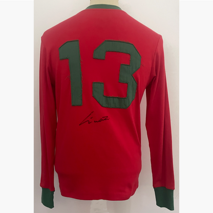 Eusebio - Signed 1966 Portugal Shirt