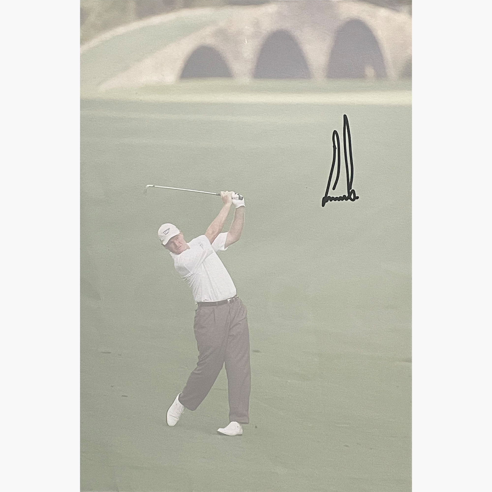 Ernie Els – Signed 31cm x 21cm Colour Action Photo
