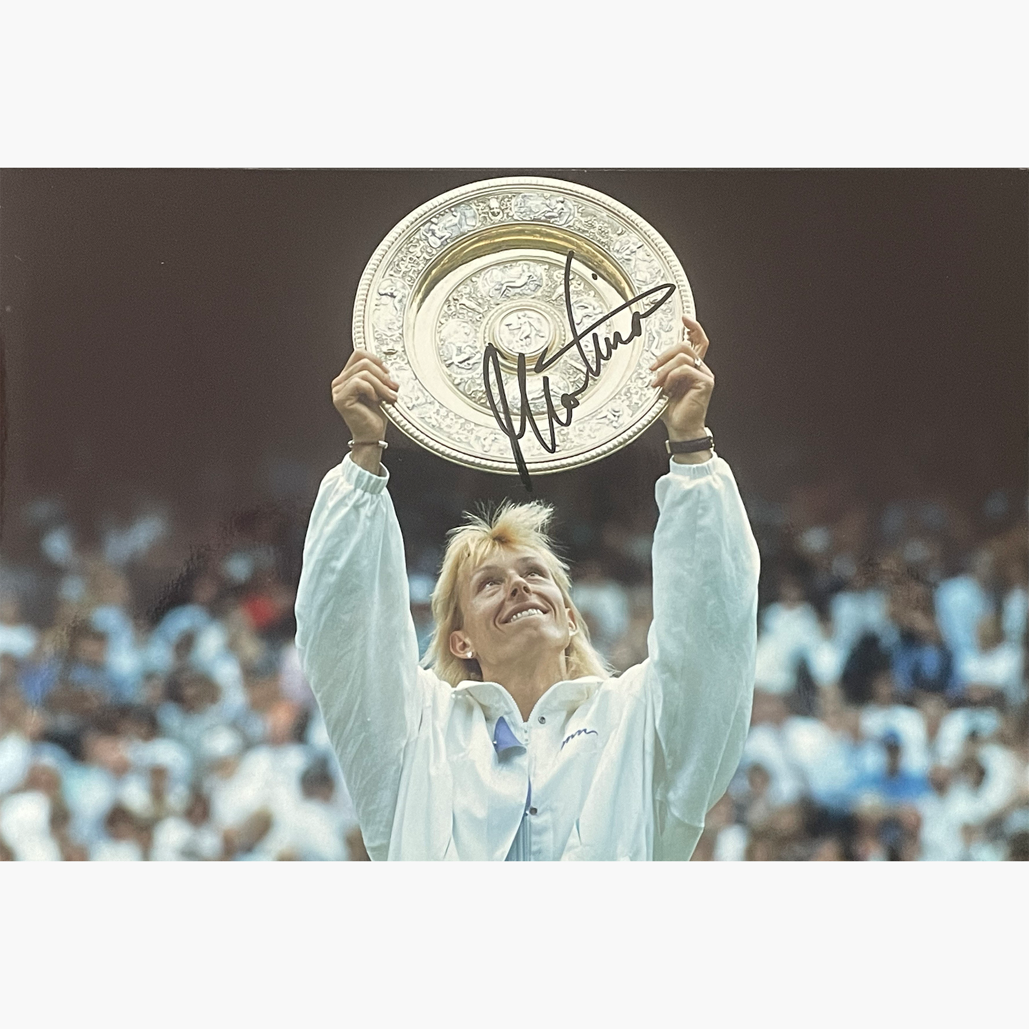 Martina Navratilova – Signed 30.5cm x 20.5cm Colour Photo