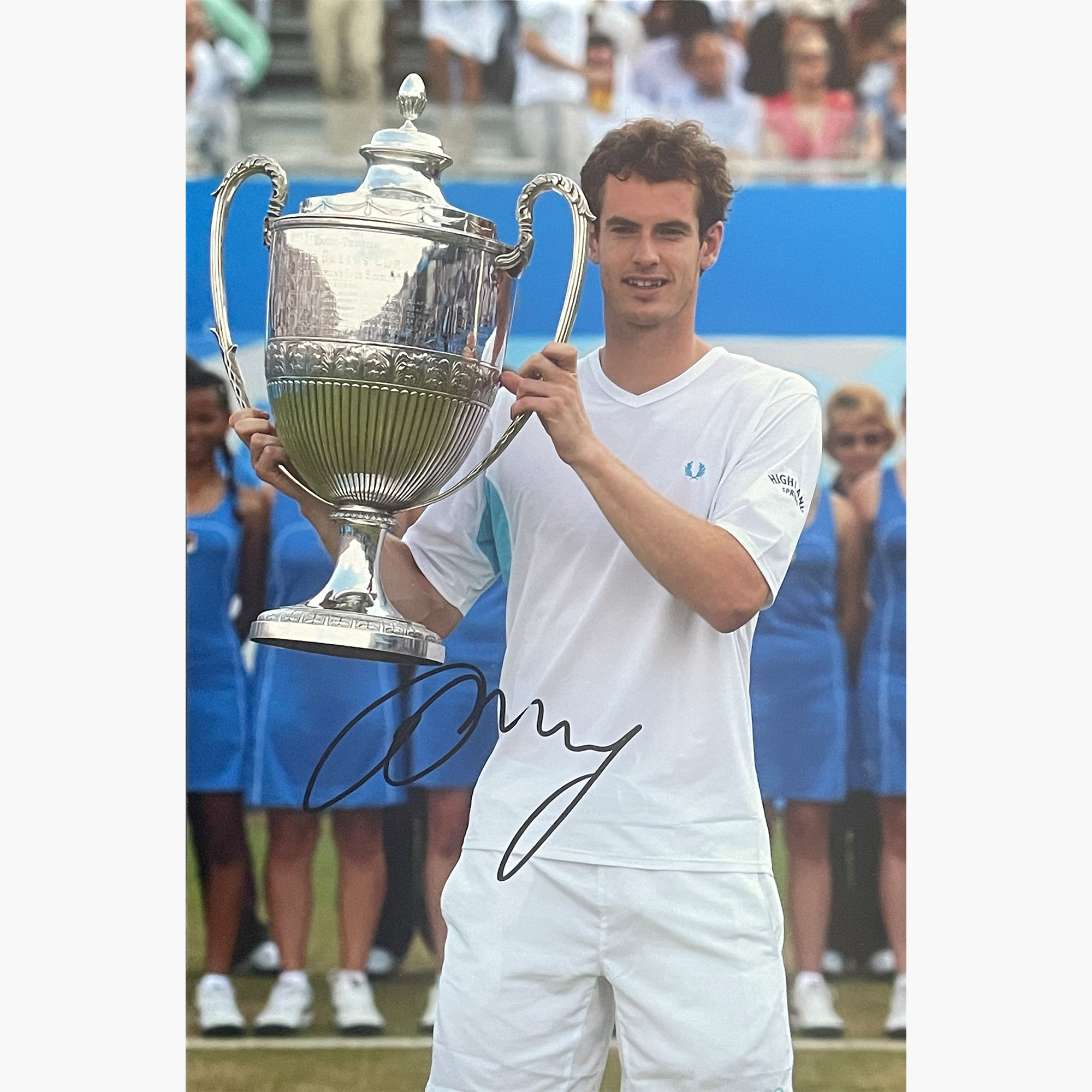 Andy Murray – Signed 30.5cm x 20.5cm Colour Photo