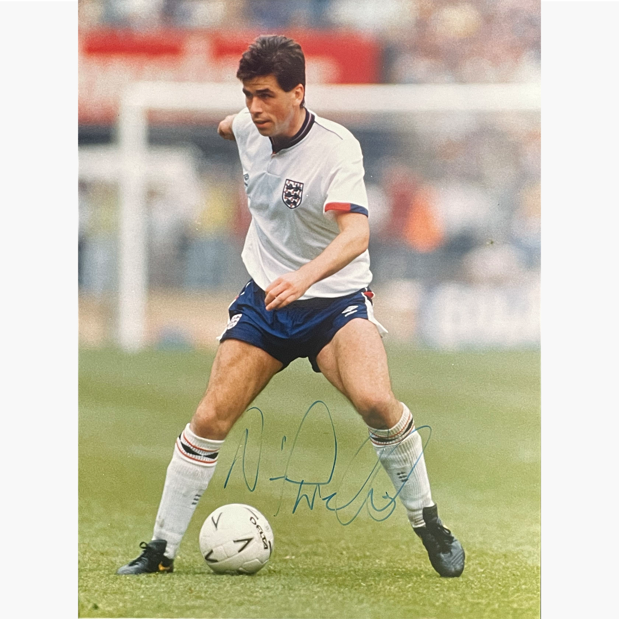 Neil Webb – Signed 20cm x 15cm Colour Action Photo