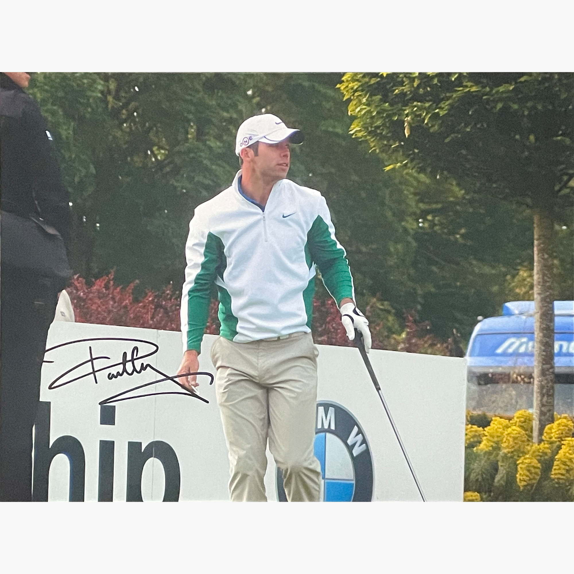 Paul Casey – Signed 25cm x 19cm Colour Action Photo
