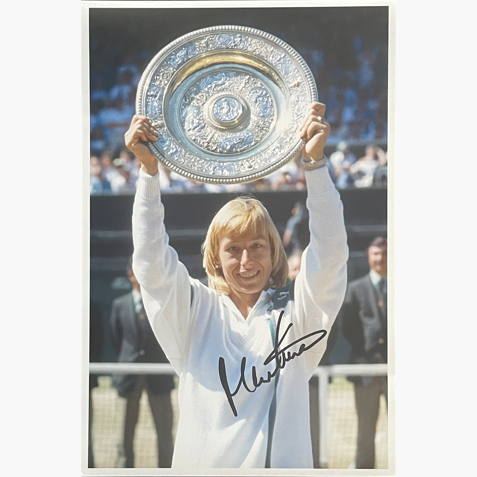 Martina Navratilova – Signed 30.5cm x 20.5cm Colour Photo