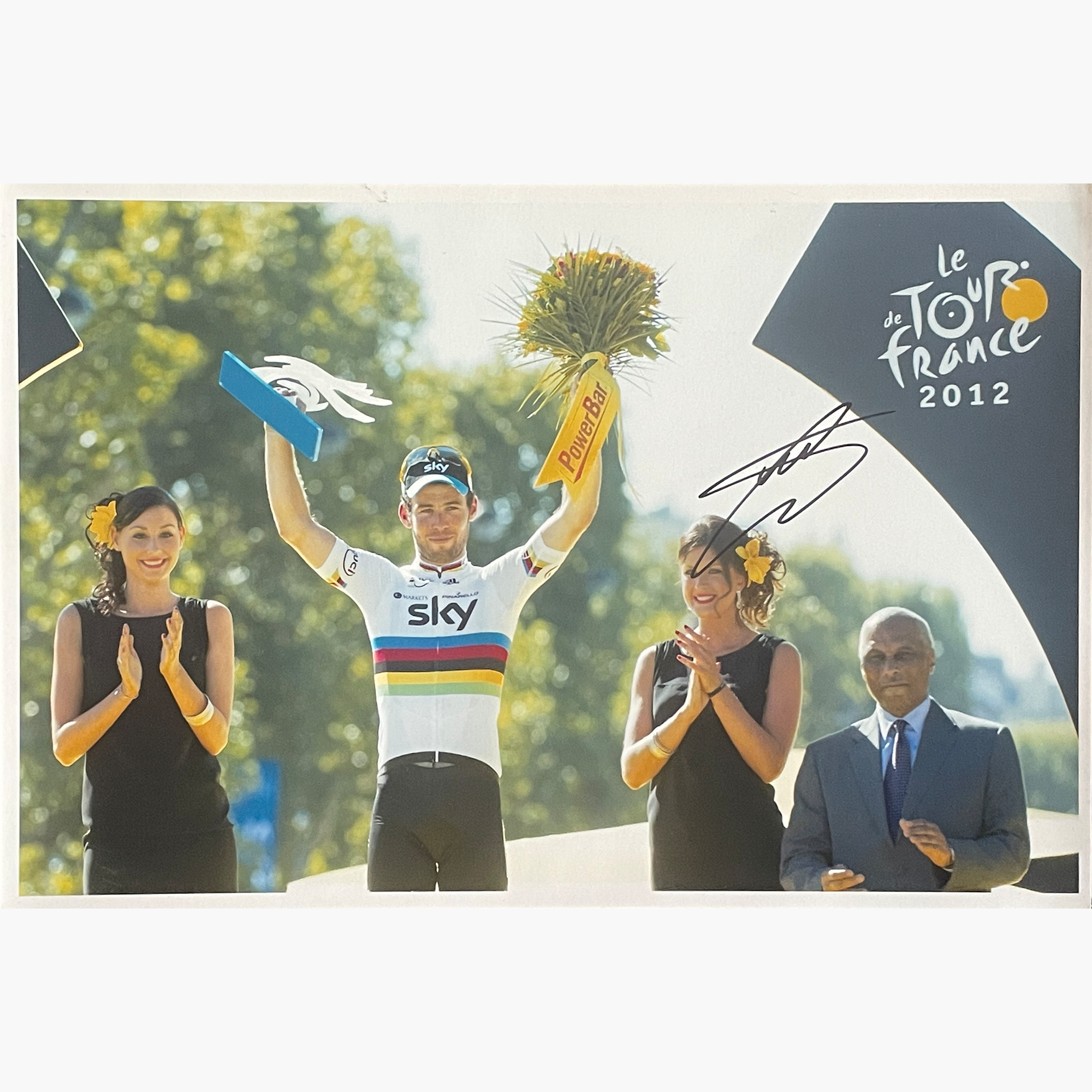 Mark Cavendish – Signed 30.5cm x 20.5cm Colour Photo