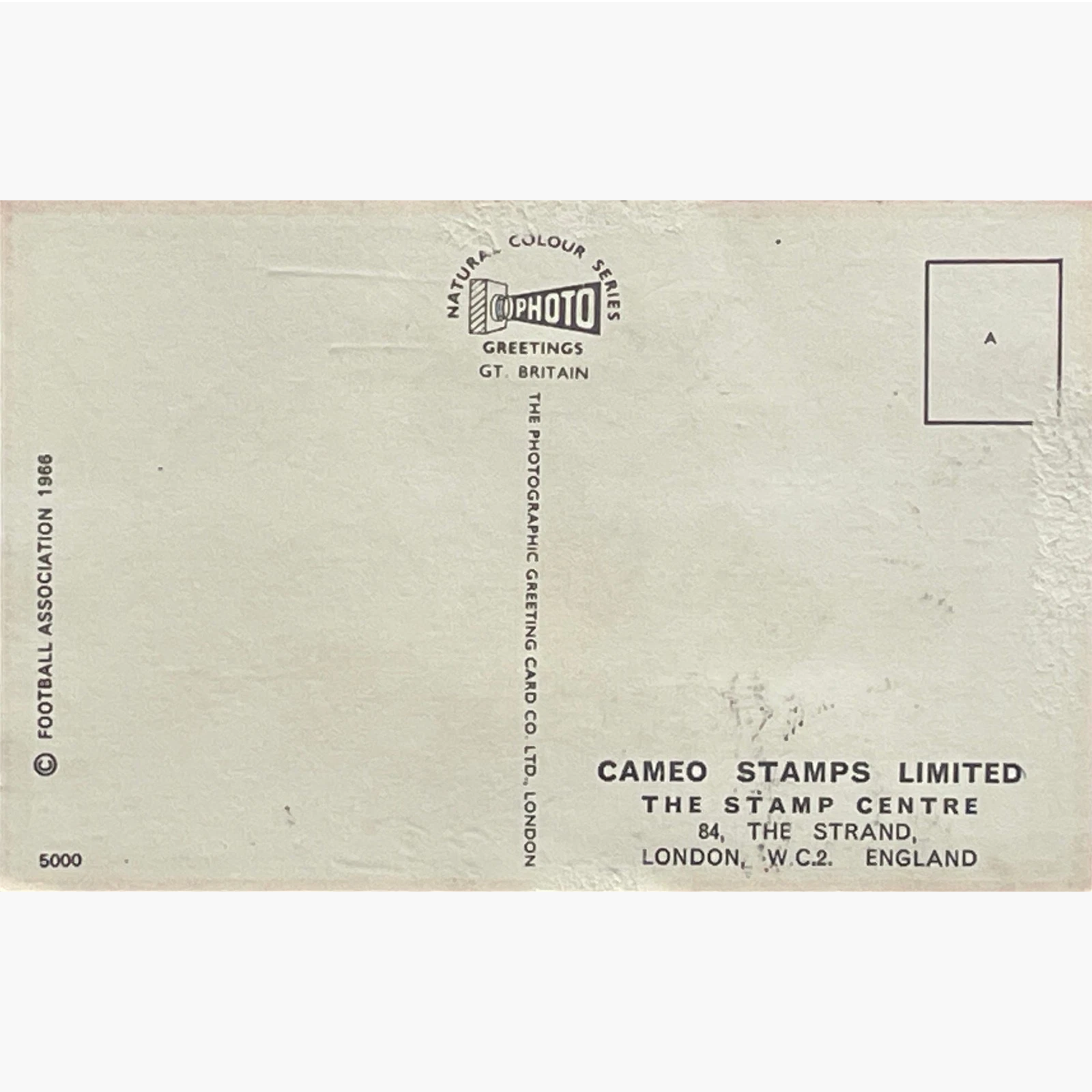 England 1966 World Cup Winners – Rare Cameo Stamps First Day Cover – Signed by 8 Players