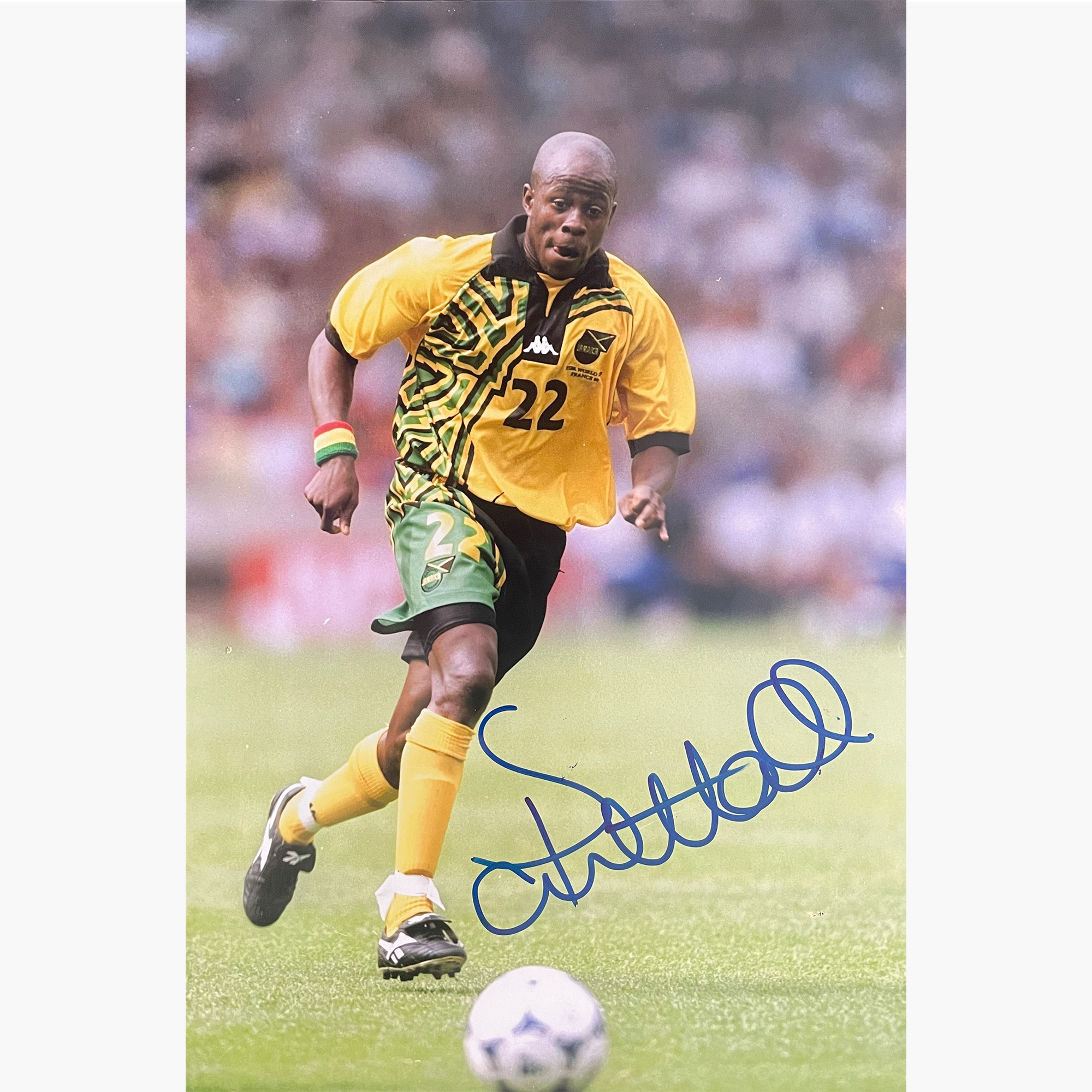 Paul Hall – Signed 30cm x 20cm Colour Action Photo