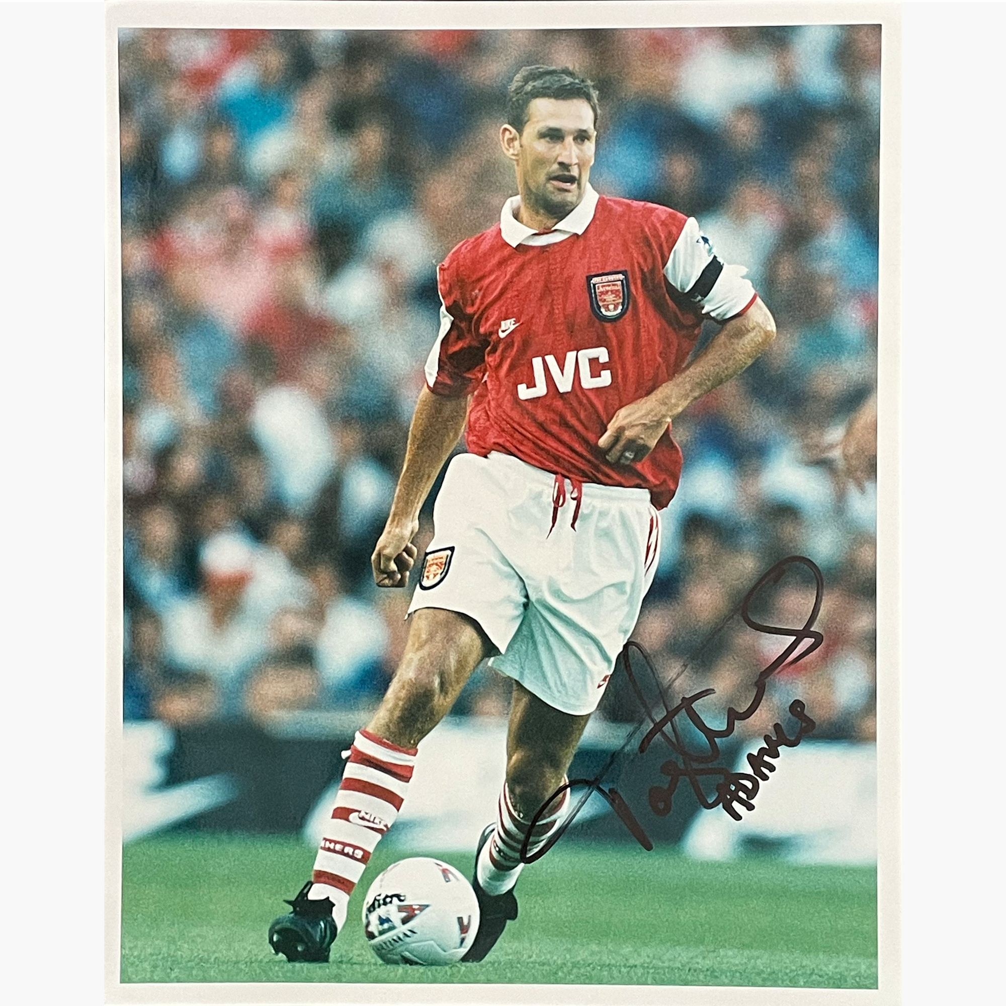 Tony Adans – Signed 25.5cm x 20cm Colour Action Press Photo