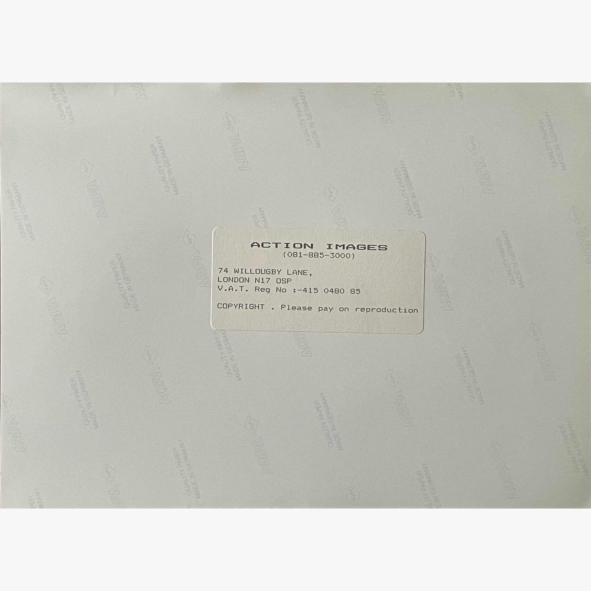 Alan Shearer – Signed 28cm x 20cm Colour Action Press Photo