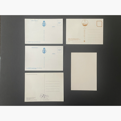 Set of Open Championship Golf Postcards – St Andrews, Turnberry & Royal Troon