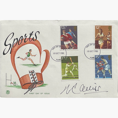 Peter Alliss – Signed 1980 “Sport Centenaries” First Day Cover with Insert