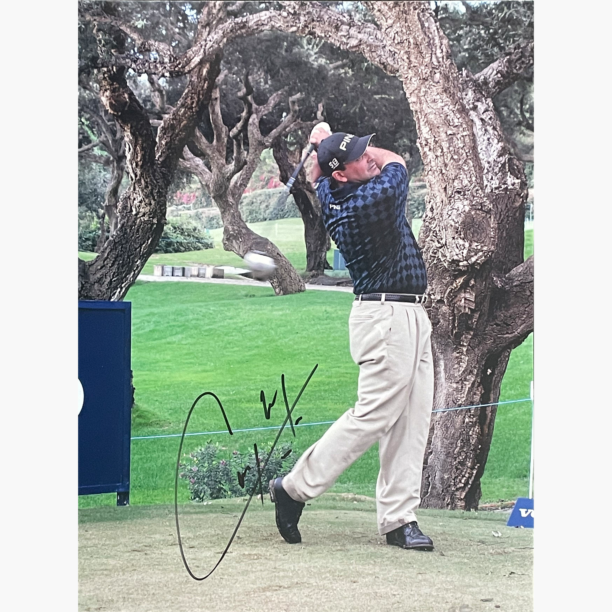 Angel Cabrera - Signed 26.5cm x 20cm Colour Action Photo