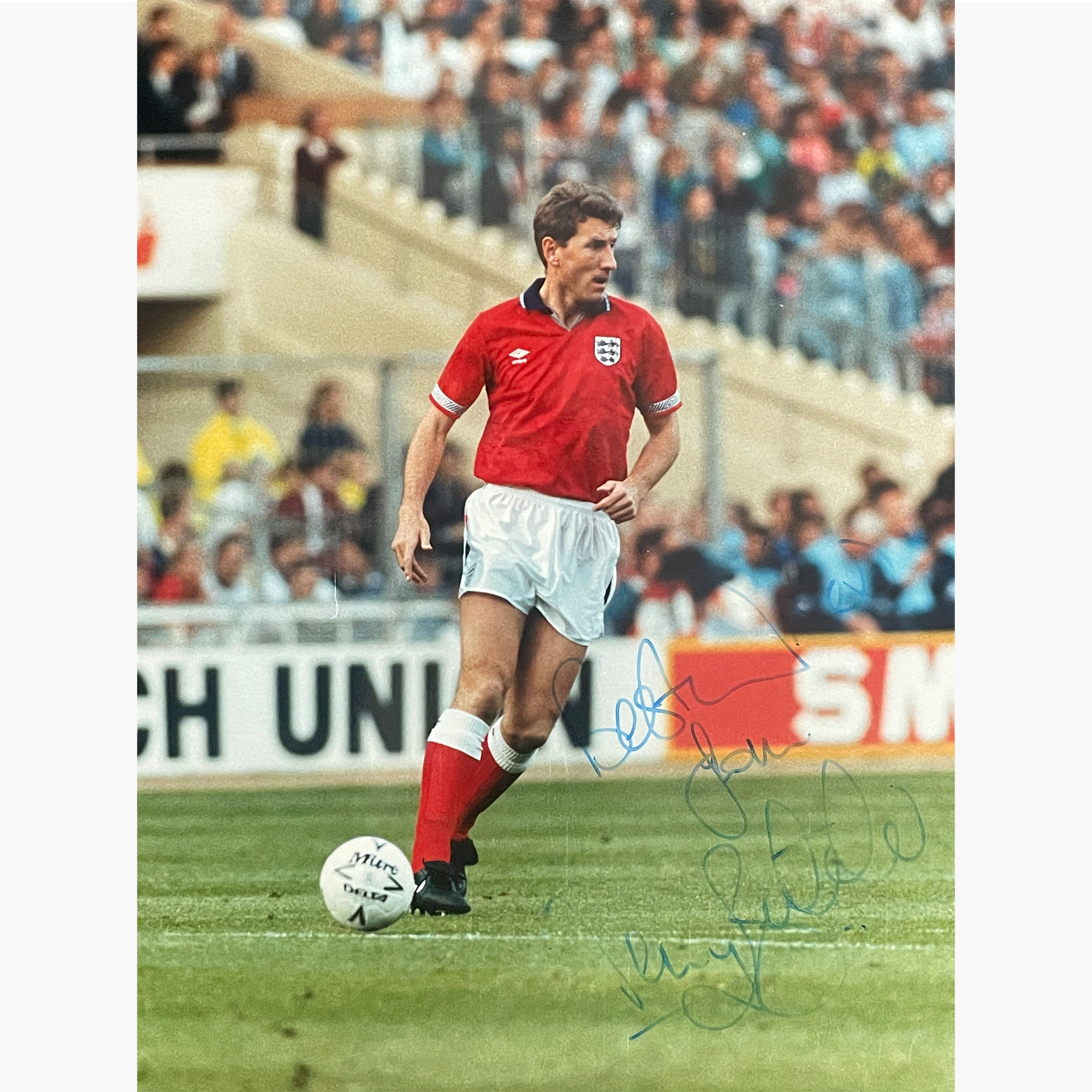 Terry Butcher – Signed 20cm x 15cm Colour Action Photo