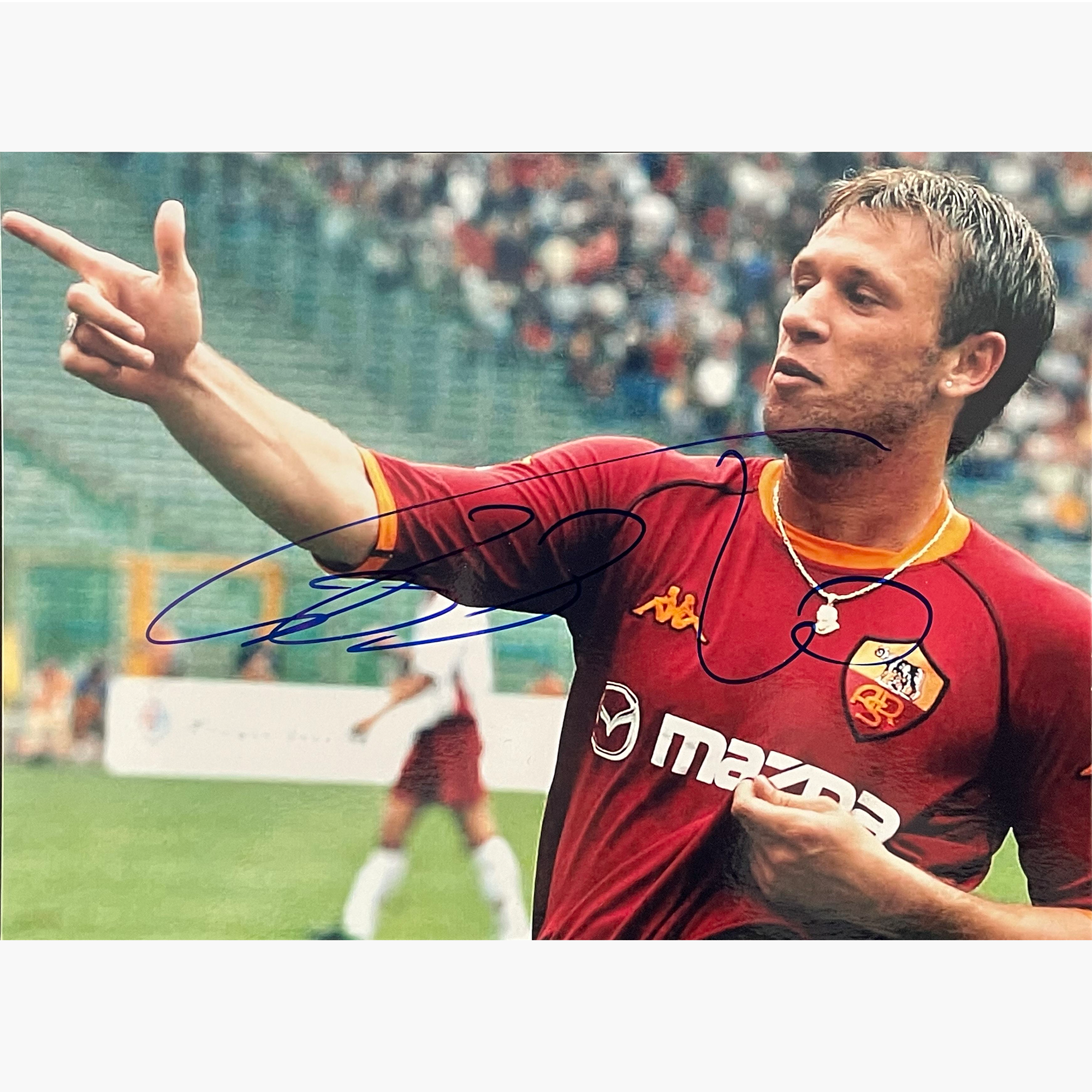 Antonio Cassano – Signed 21cm x 15cm Colour Photo