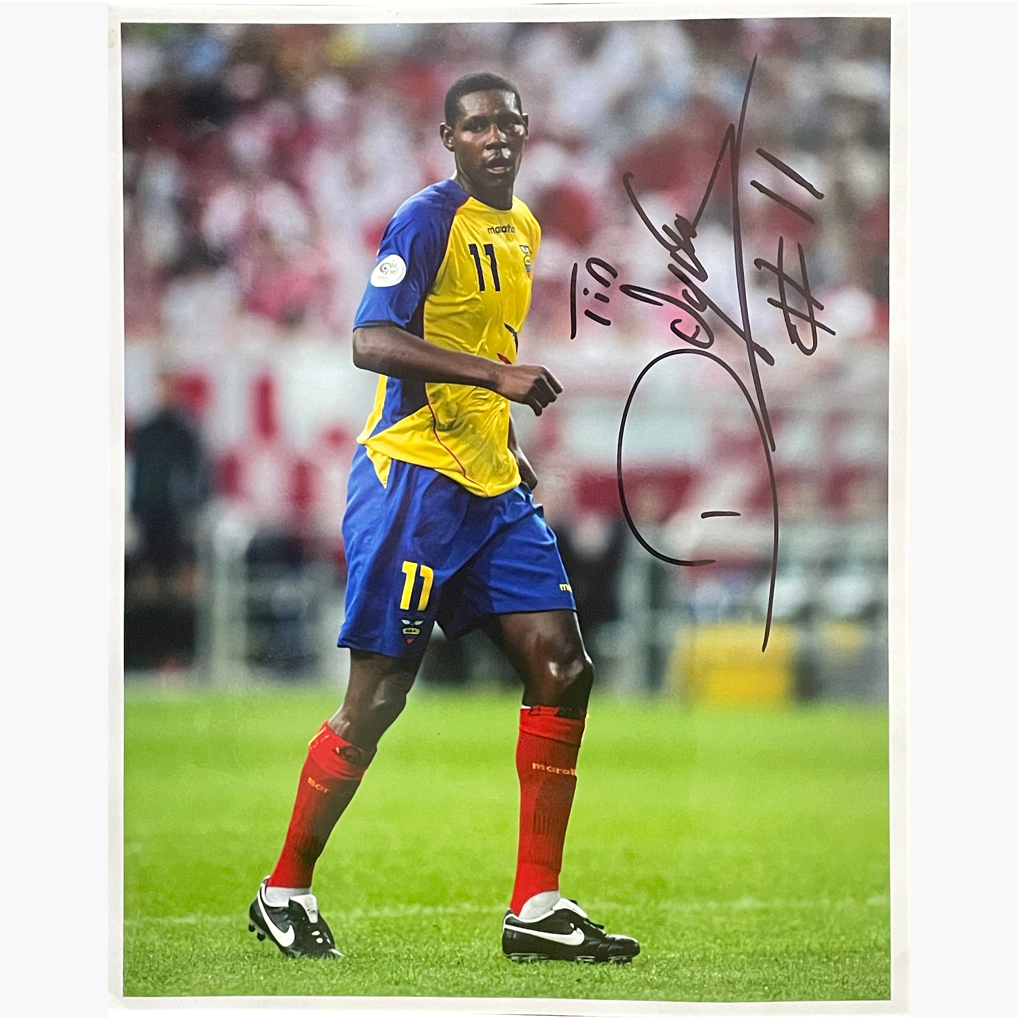 Austin Delgado – Signed 25.5cm x 20cm Colour Action Photo