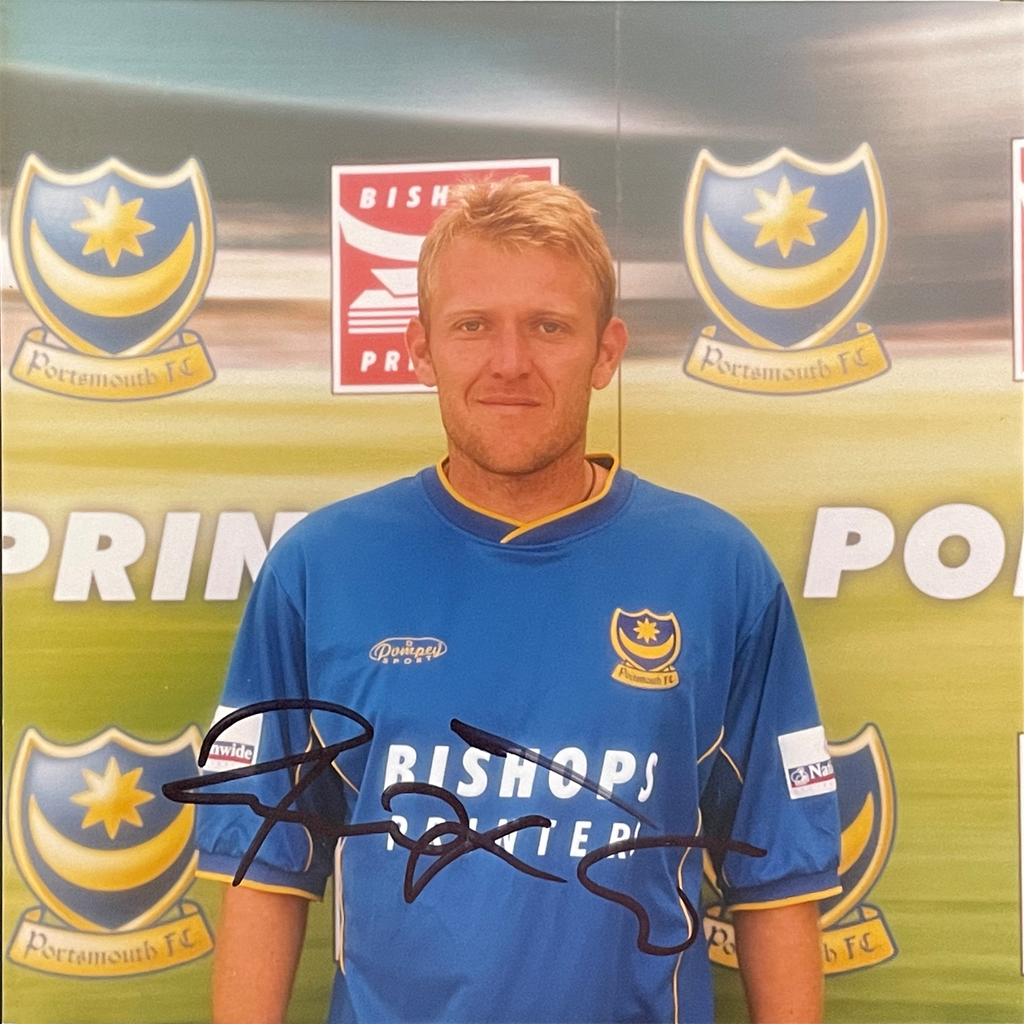 Robert Prosinečki – Signed 12.5cm x 12.5cm Colour Photo