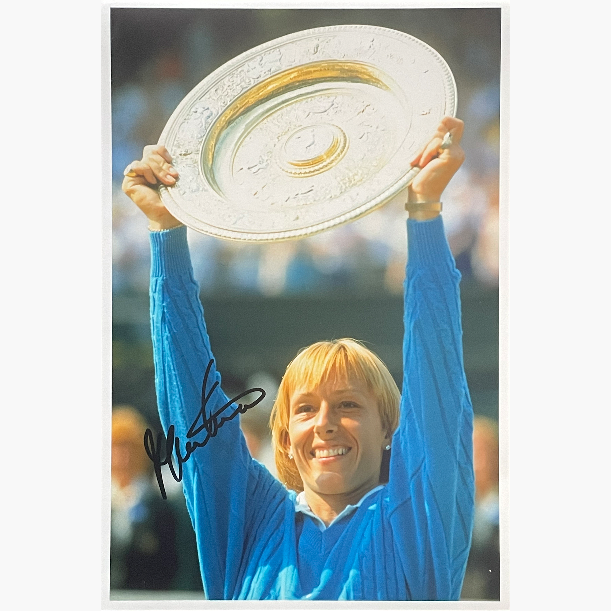 Martina Navratilova – Signed 30.5cm x 20.5cm Colour Photo