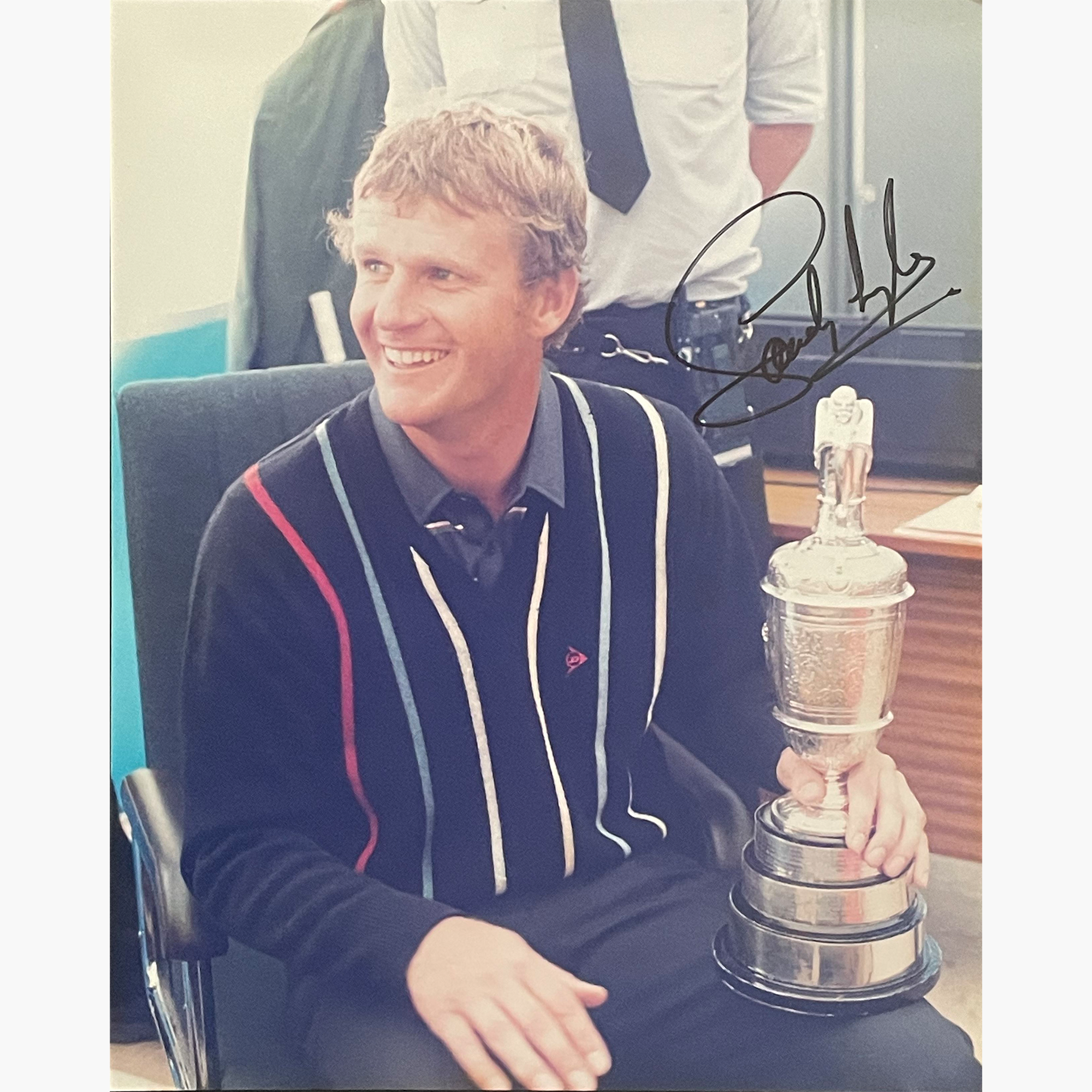 Sandy Lyle - Signed 25cm x 20cm Colour Photo
