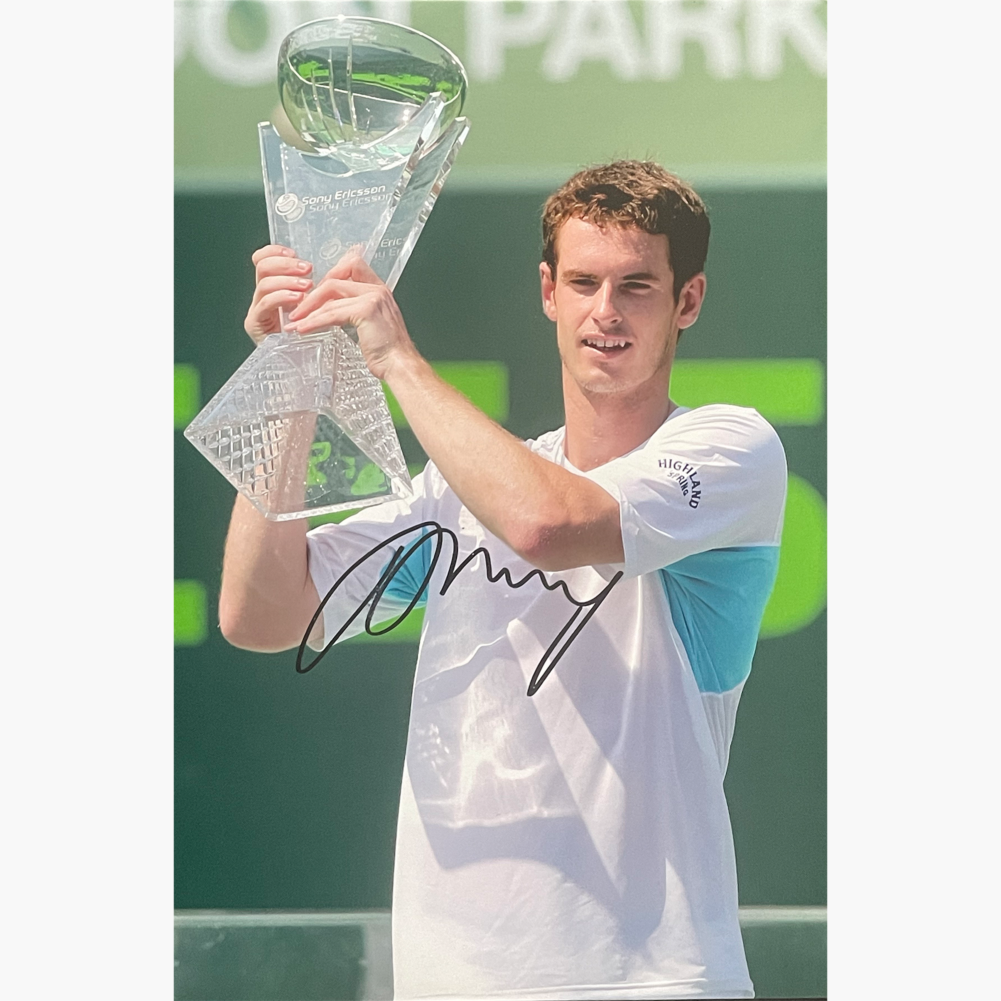 Andy Murray – Signed 30.5cm x 20.5cm Colour Photo