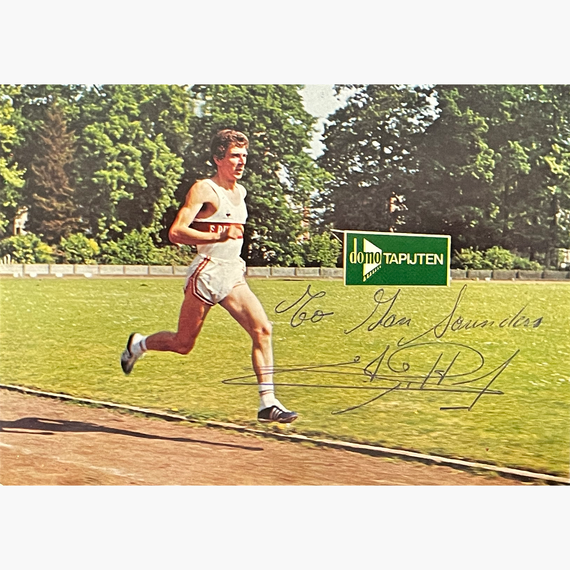 Emiel Puttemans – Signed 10cm x 10cm Sponsor Card