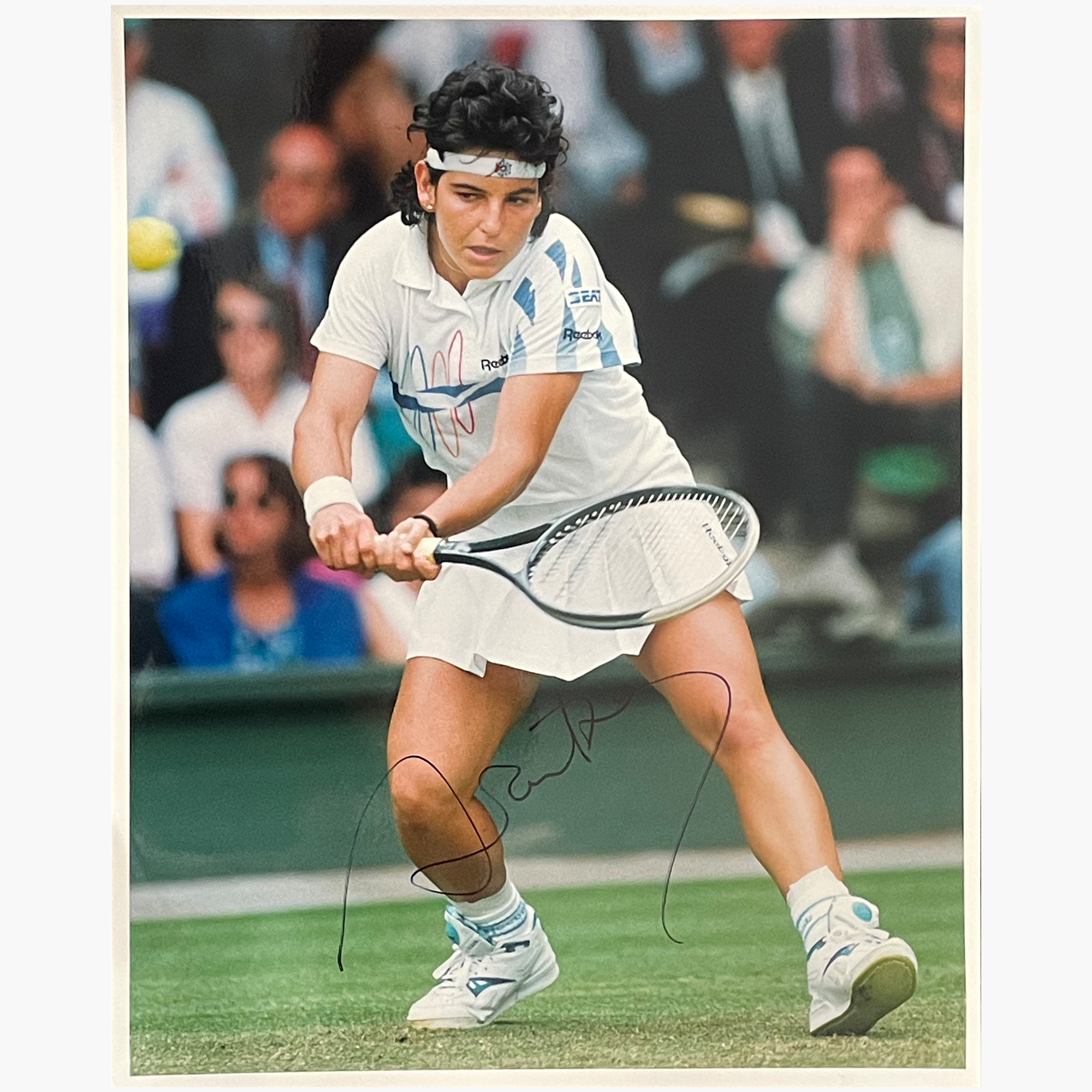 Arantxa Sanchez – Signed 25.5cm x 20.5cm Colour Action Press Photo