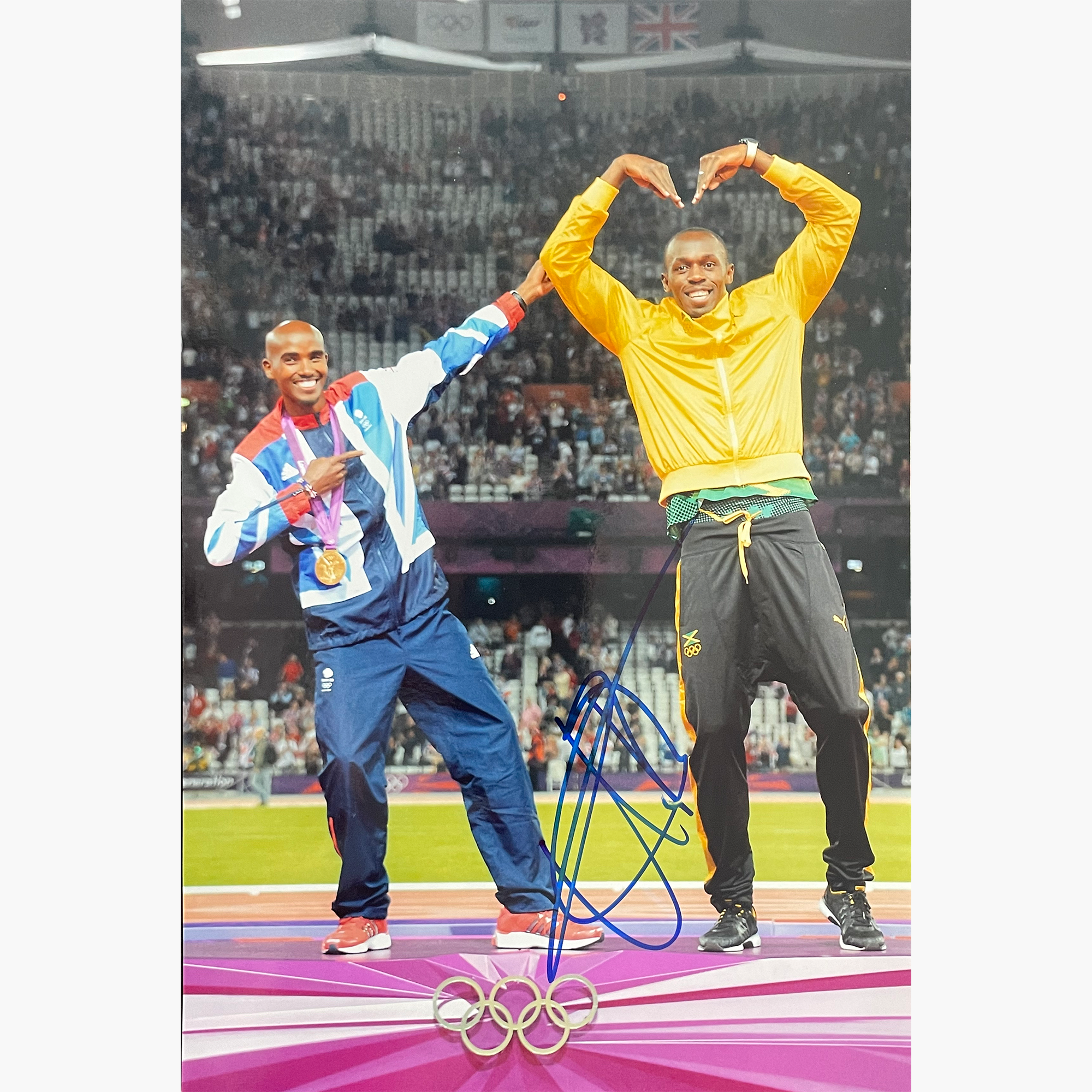 Usain Bolt – Signed 30cm x 20cm Colour Photo