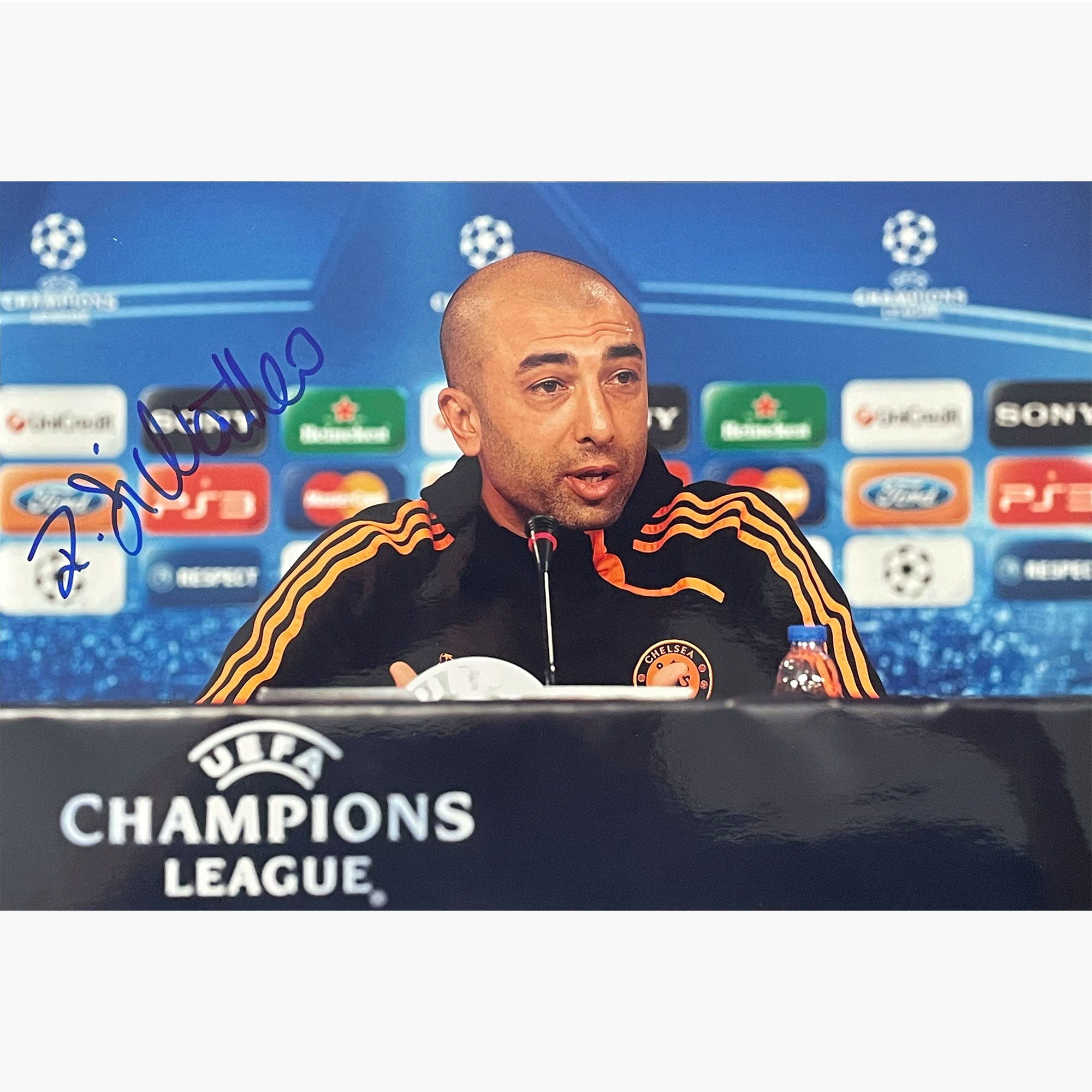 Roberto Di Matteo – Signed 30cm x 20cm Colour Photo