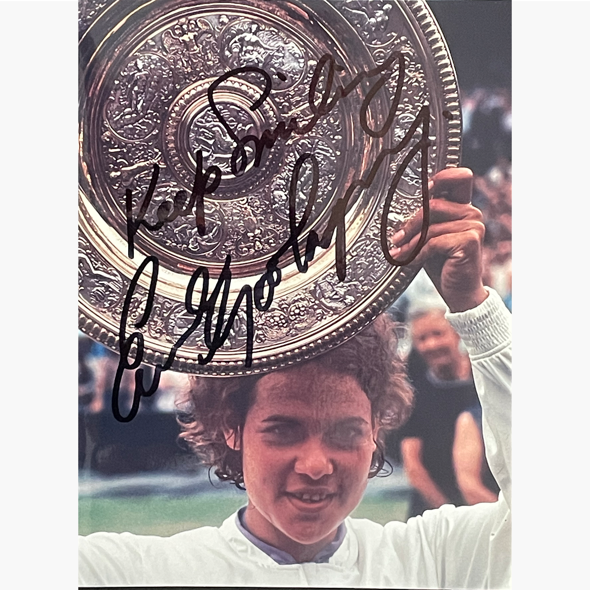 Evonne Goolagong Cawley - Signed 20cm x 15cm Colour Photo