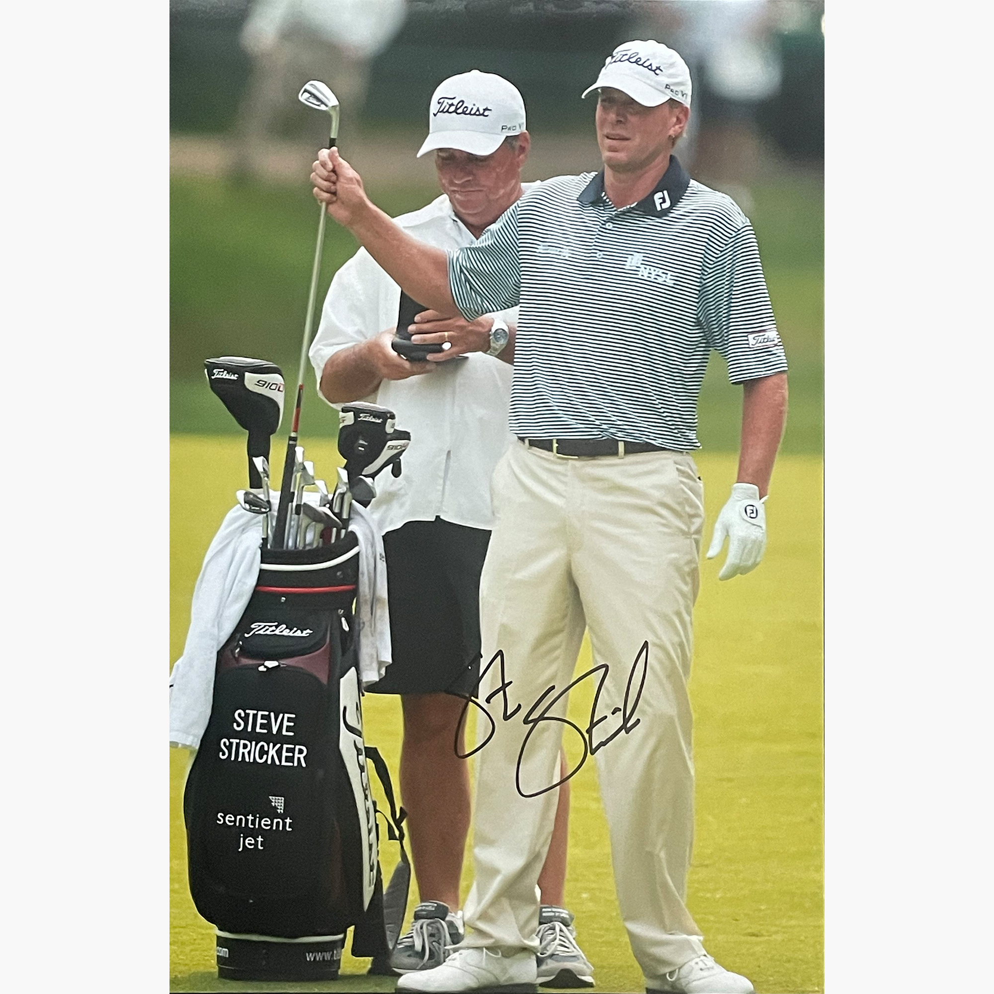Steve Stricker - Signed 30cm x 20cm Colour Photo