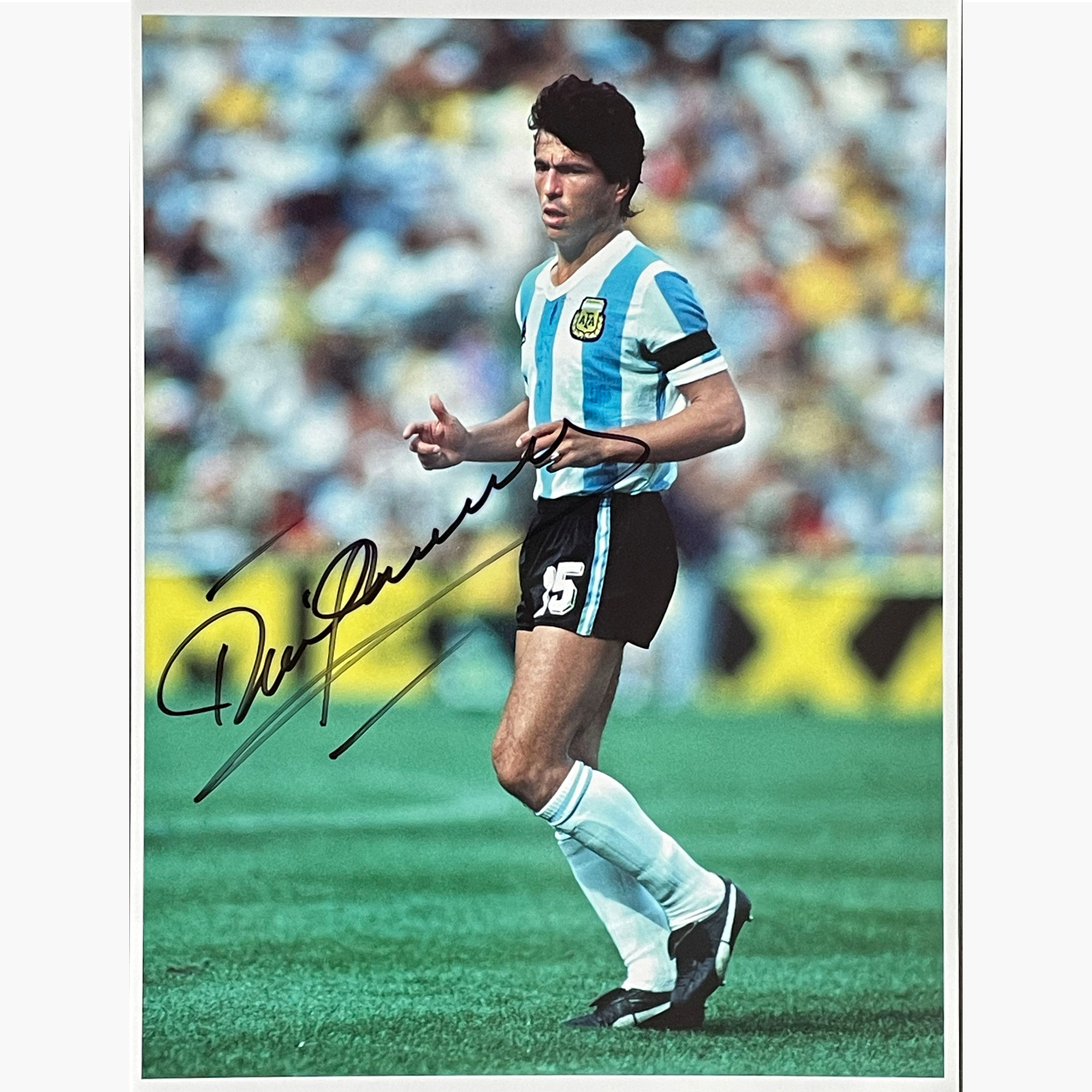 Daniel Passarella – Signed 28cm x 21cm Colour Photo