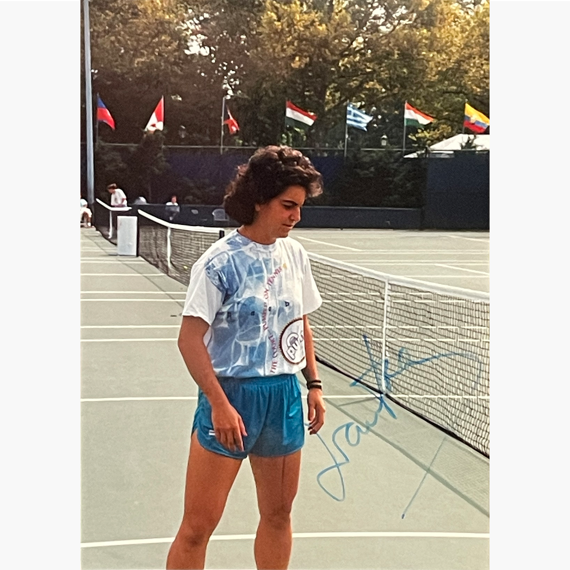 Arantxa Sanchez – Signed 12.5cm x 9cm Colour Photo