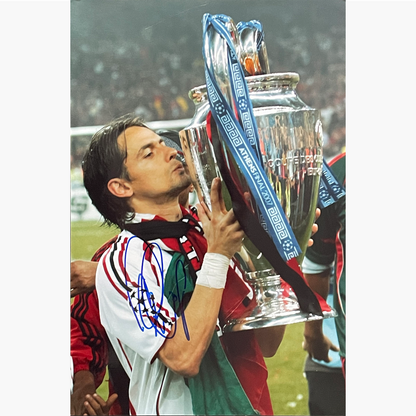 Filippo Inzaghi - Signed 30cm x 20cm Colour Photo