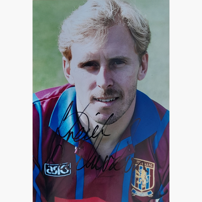 Kevin Richardson – Signed 18.5cm x 12.5cm Official Aston Villa Colour Photo
