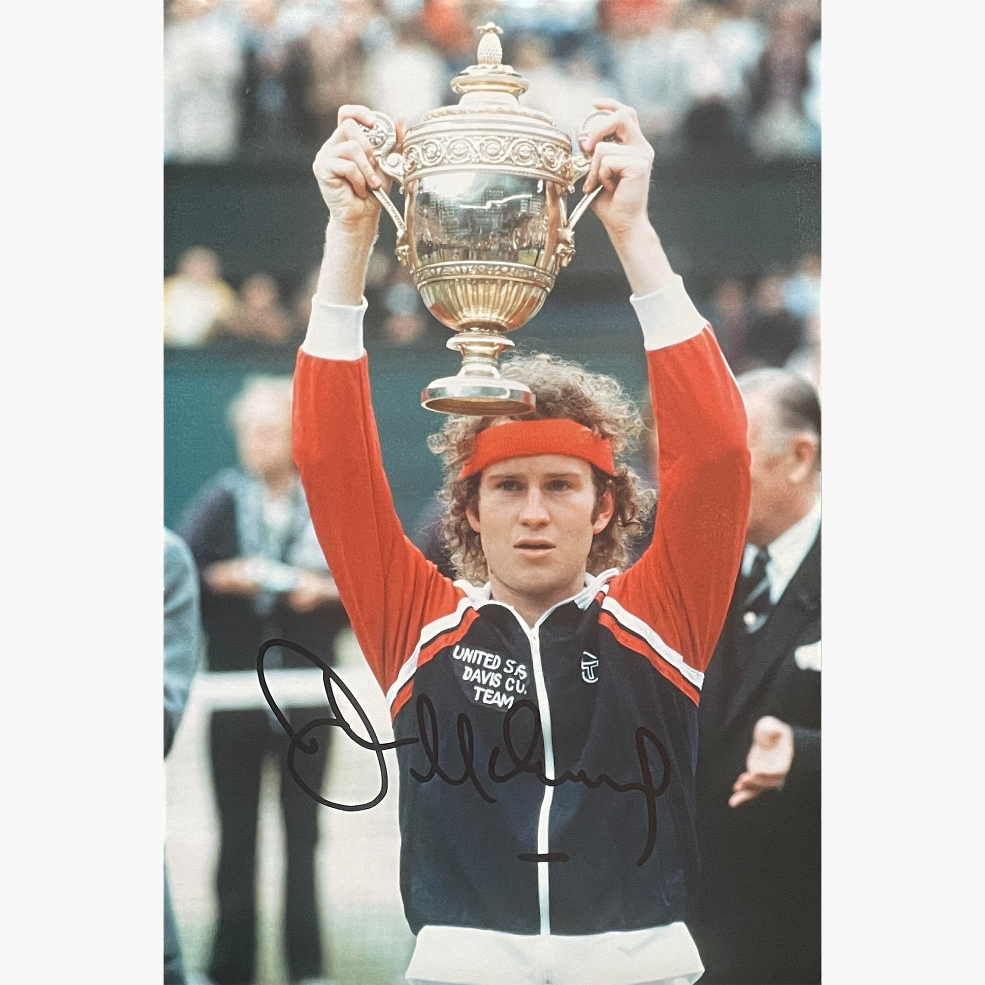 John McEnroe – Signed 30.5cm x 20.5cm Colour Photo