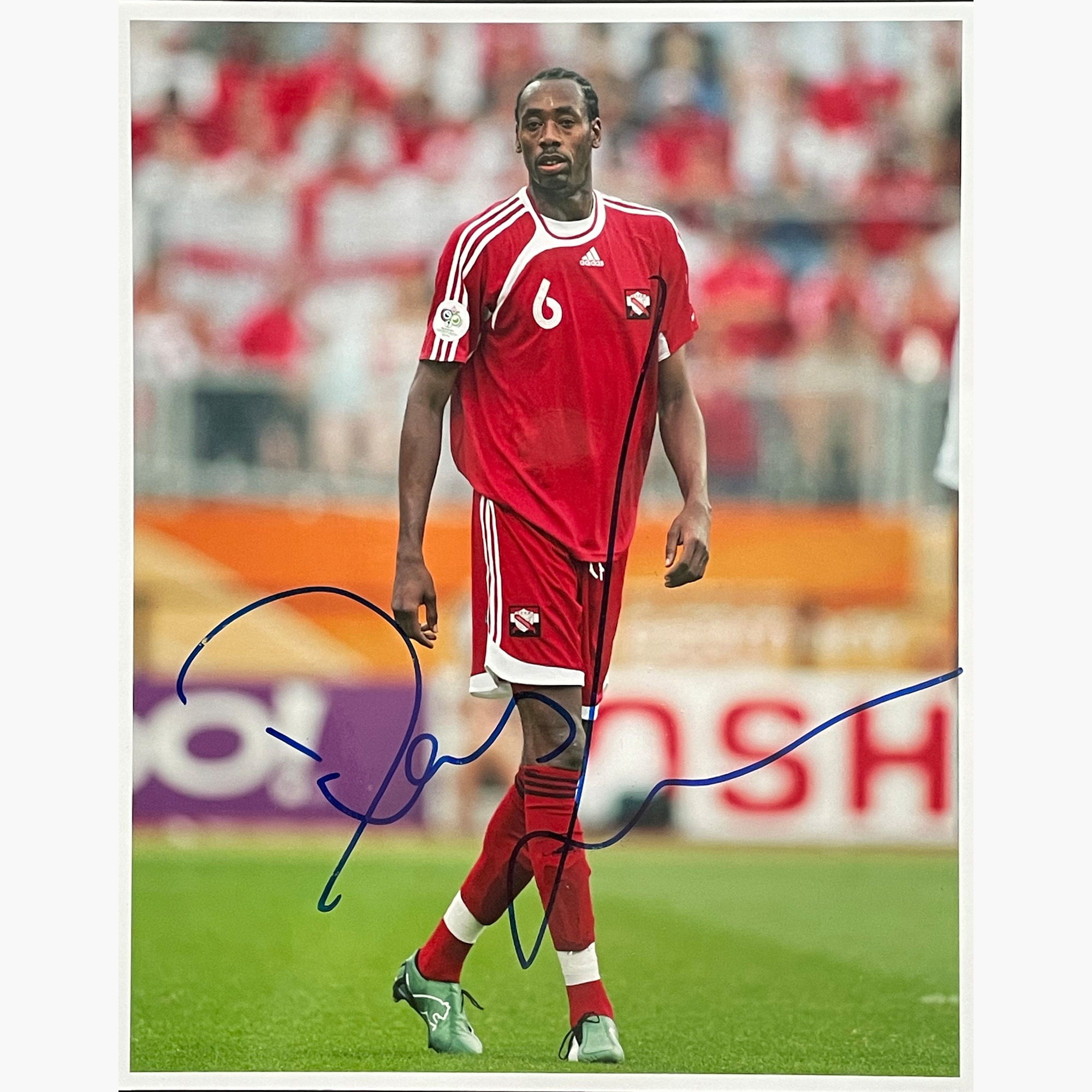 Dennis Lawrence – Signed 25cm x 20cm Colour Action Photo