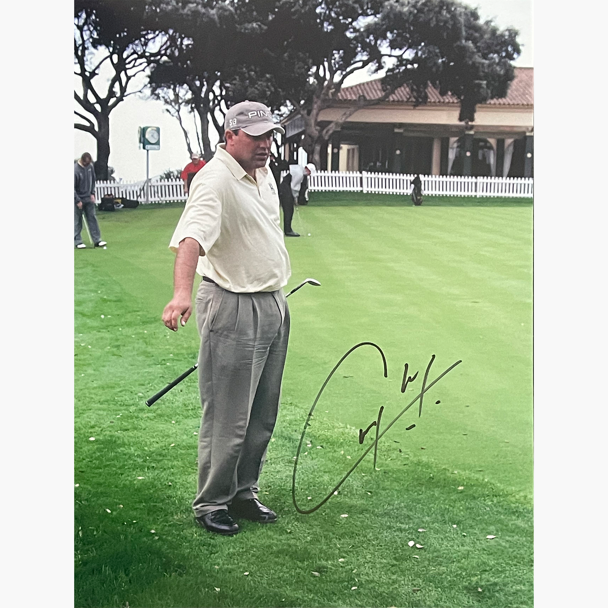 Angel Cabrera - Signed 26.5cm x 20.3cm Colour Action Photo