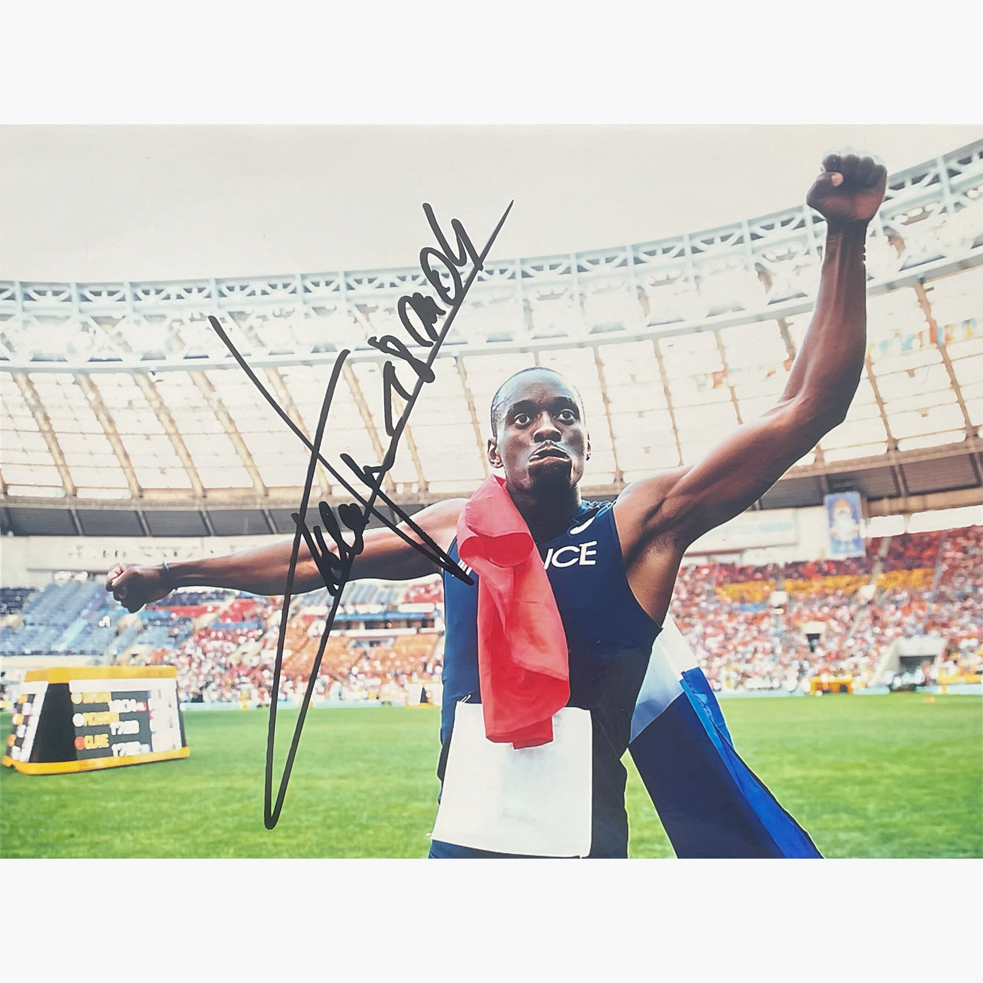 Teddy Tamgho – Signed 20cm x 15cm Colour Photo