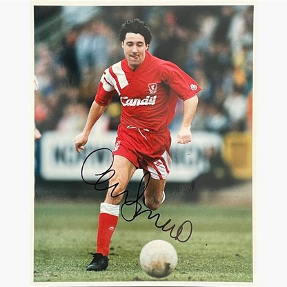 Dean Saunders – Signed 25cm x 20cm Colour Action Press Photo