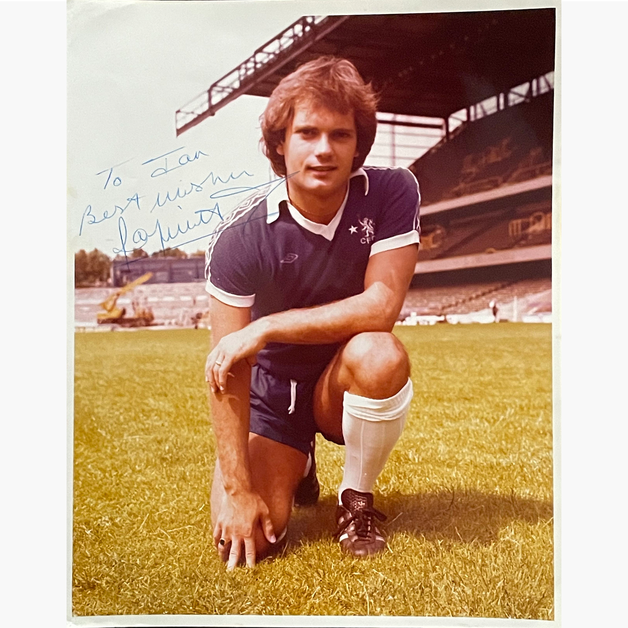 Ray Wilkins – Signed 25.5cm x 20cm Colour Photo