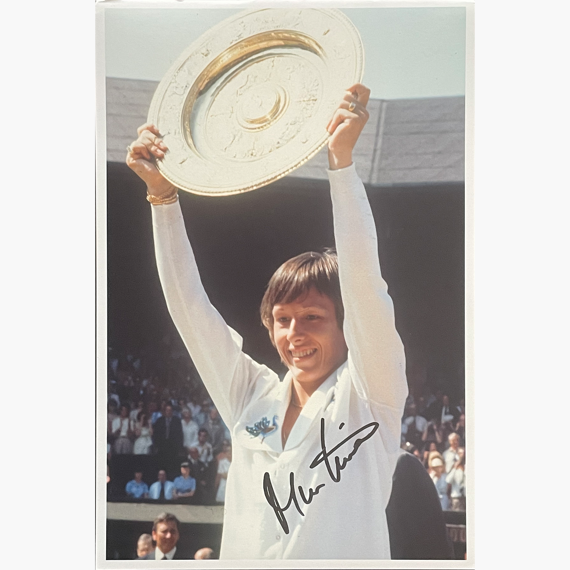 Martina Navratilova – Signed 30.5cm x 20.5cm Colour Photo