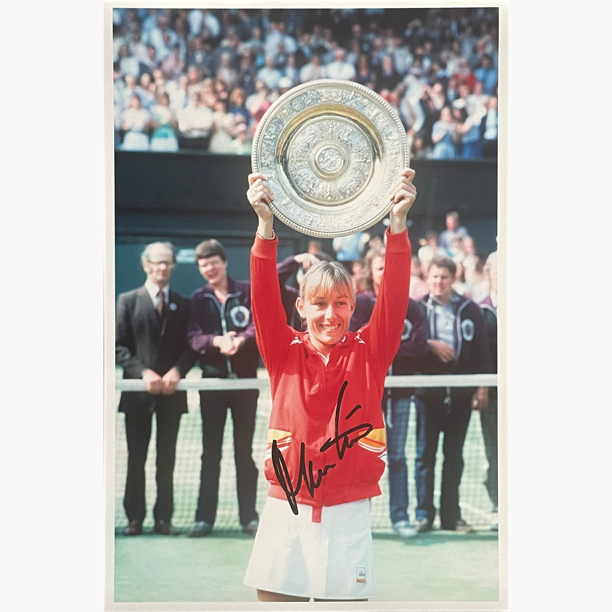 Martina Navratilova – Signed 30.5cm x 20.5cm Colour Photo