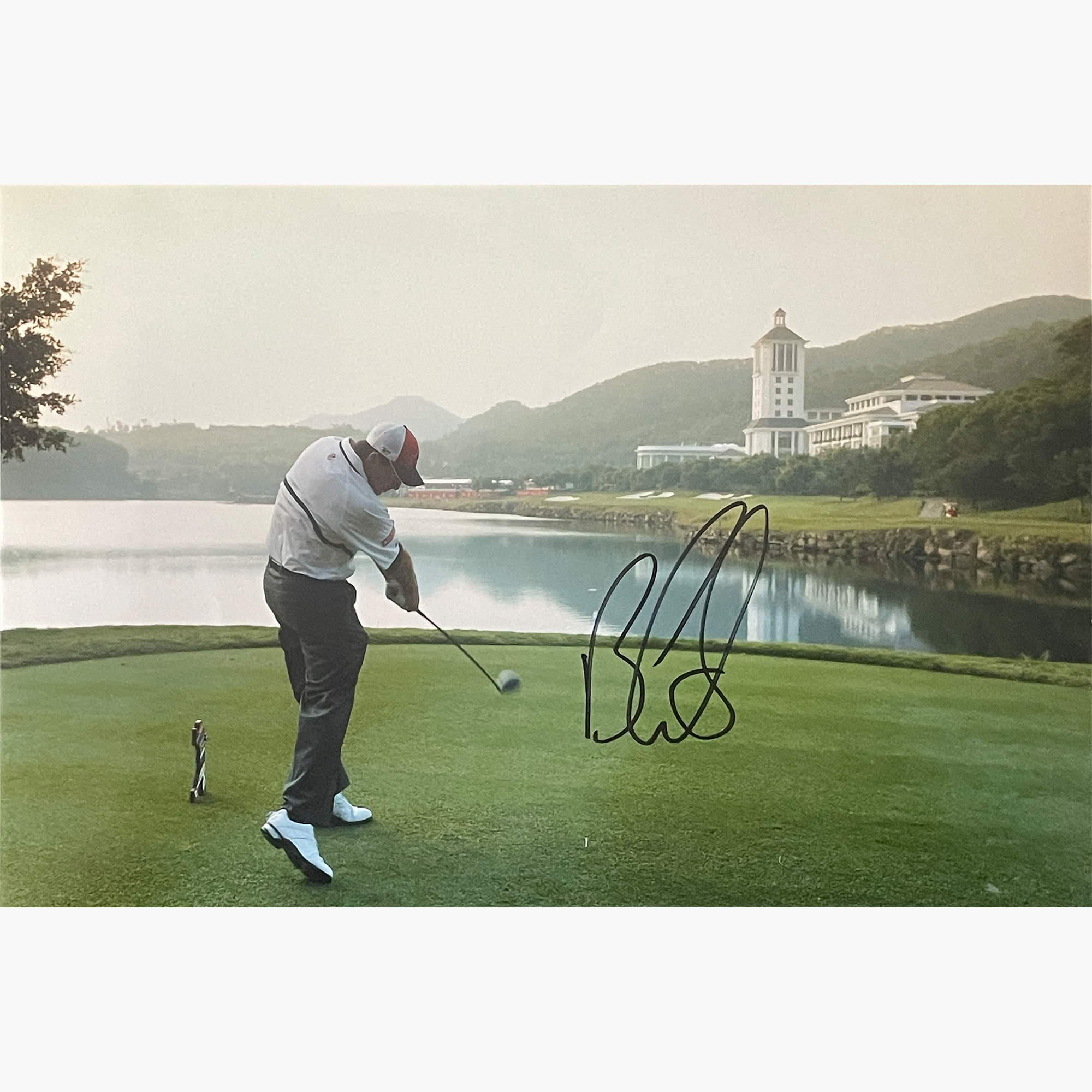 Ben Curtis - Signed 30cm x 20cm Colour Action Photo