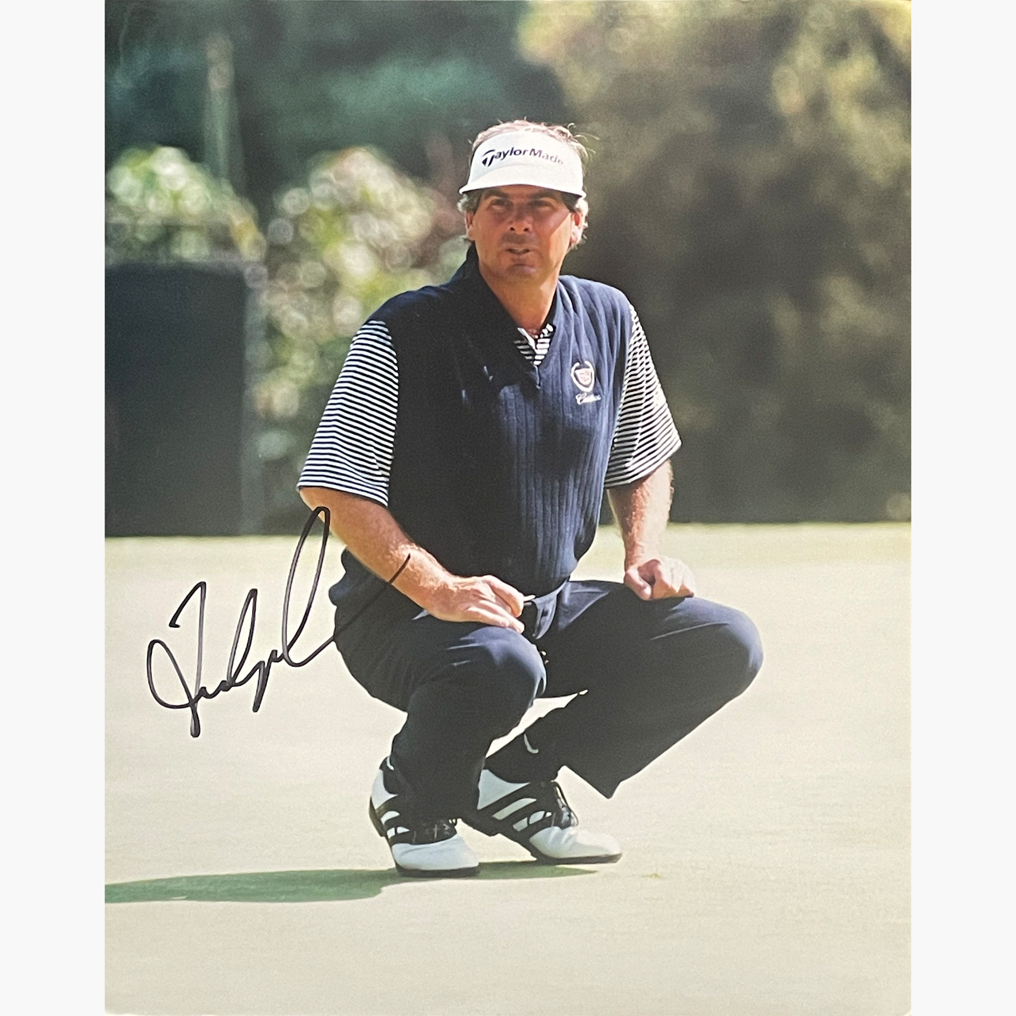 Fred Couples - Signed 25.5cm x 20.3cm Colour Action Photo