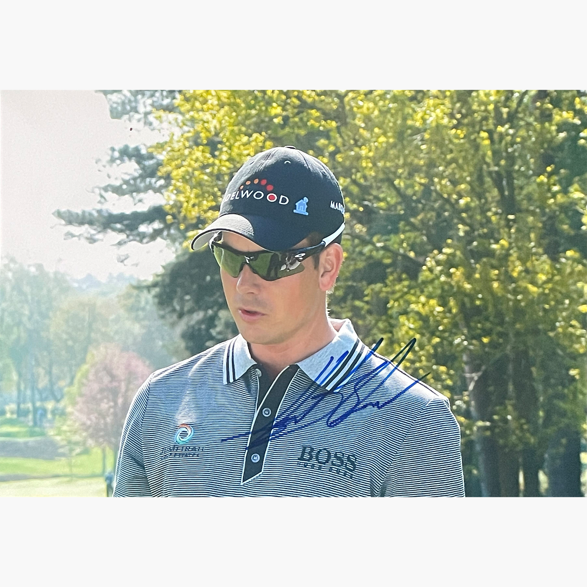 Henrik Stenson – Signed 30cm x 20cm Colour Photo