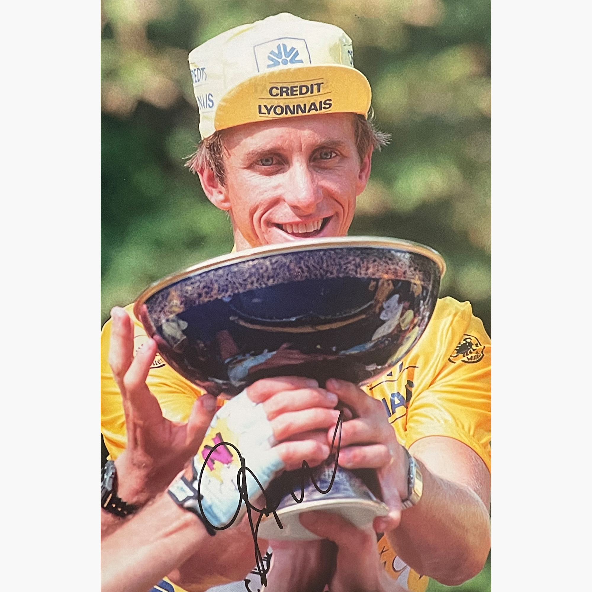 Greg LeMond – Signed 30.5cm x 20.3cm Colour Photo