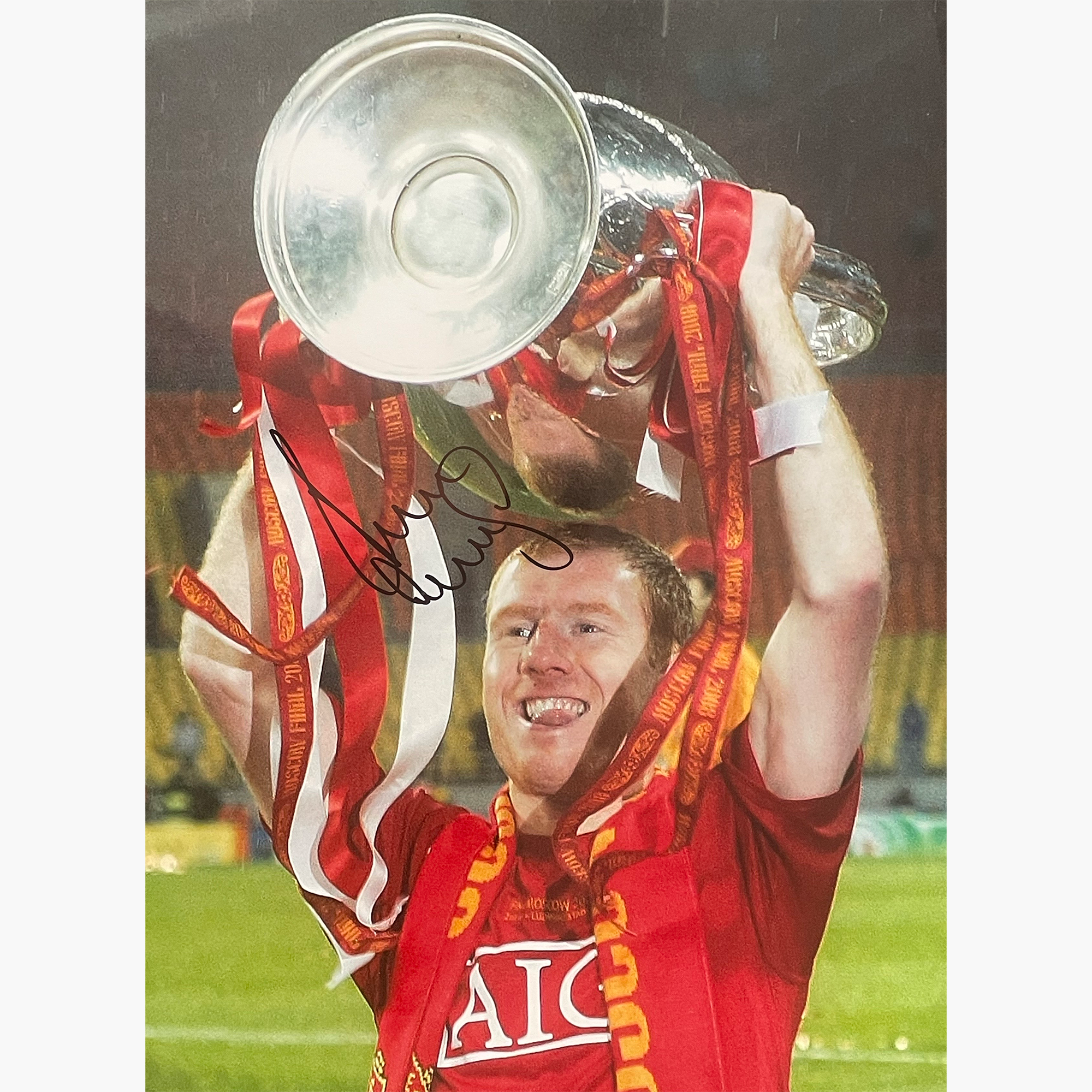 Paul Scholes – Signed 40.8cm x 30.5cm Colour Photo