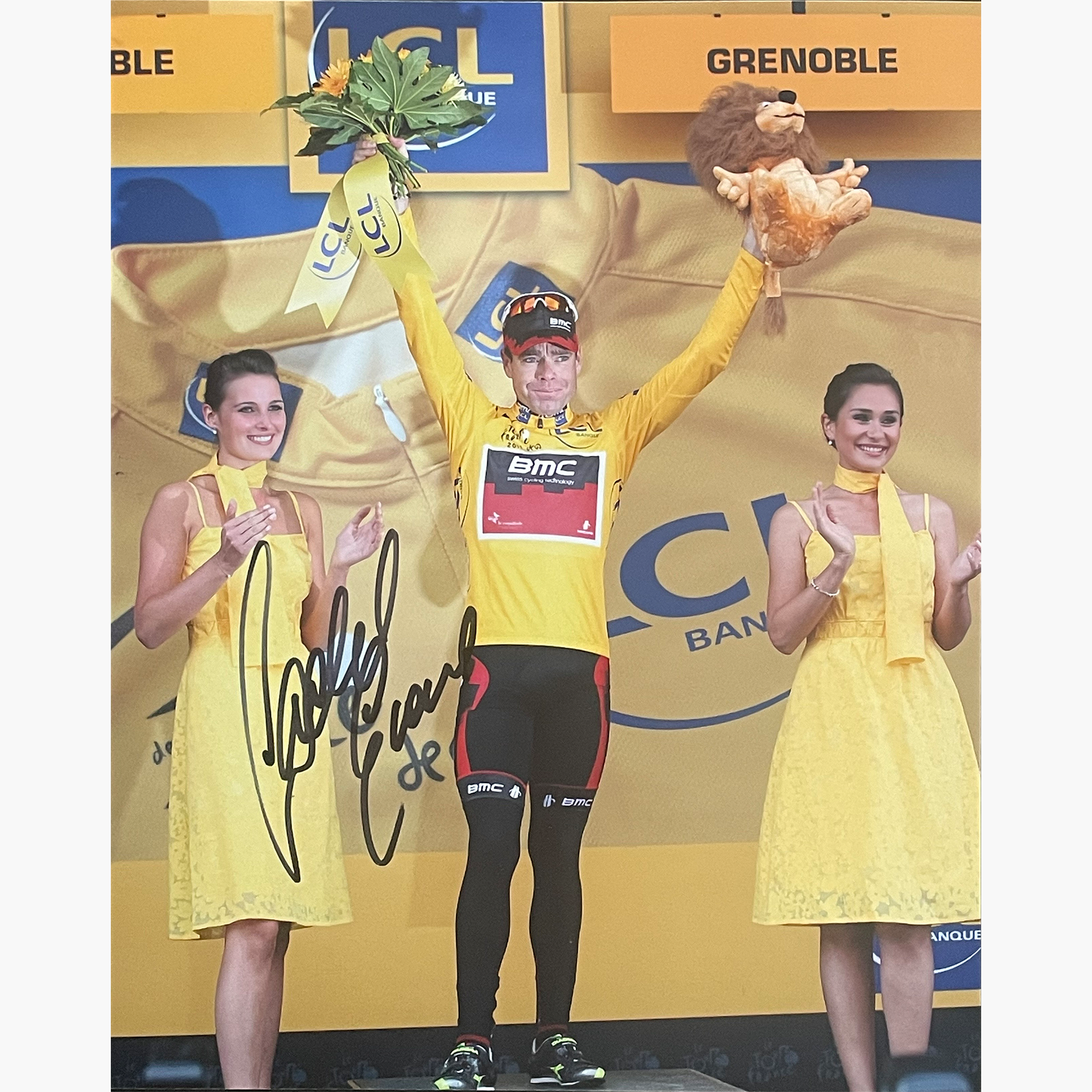 Cadel Evans – Signed 25.3cm x 20.3cm Colour Photo